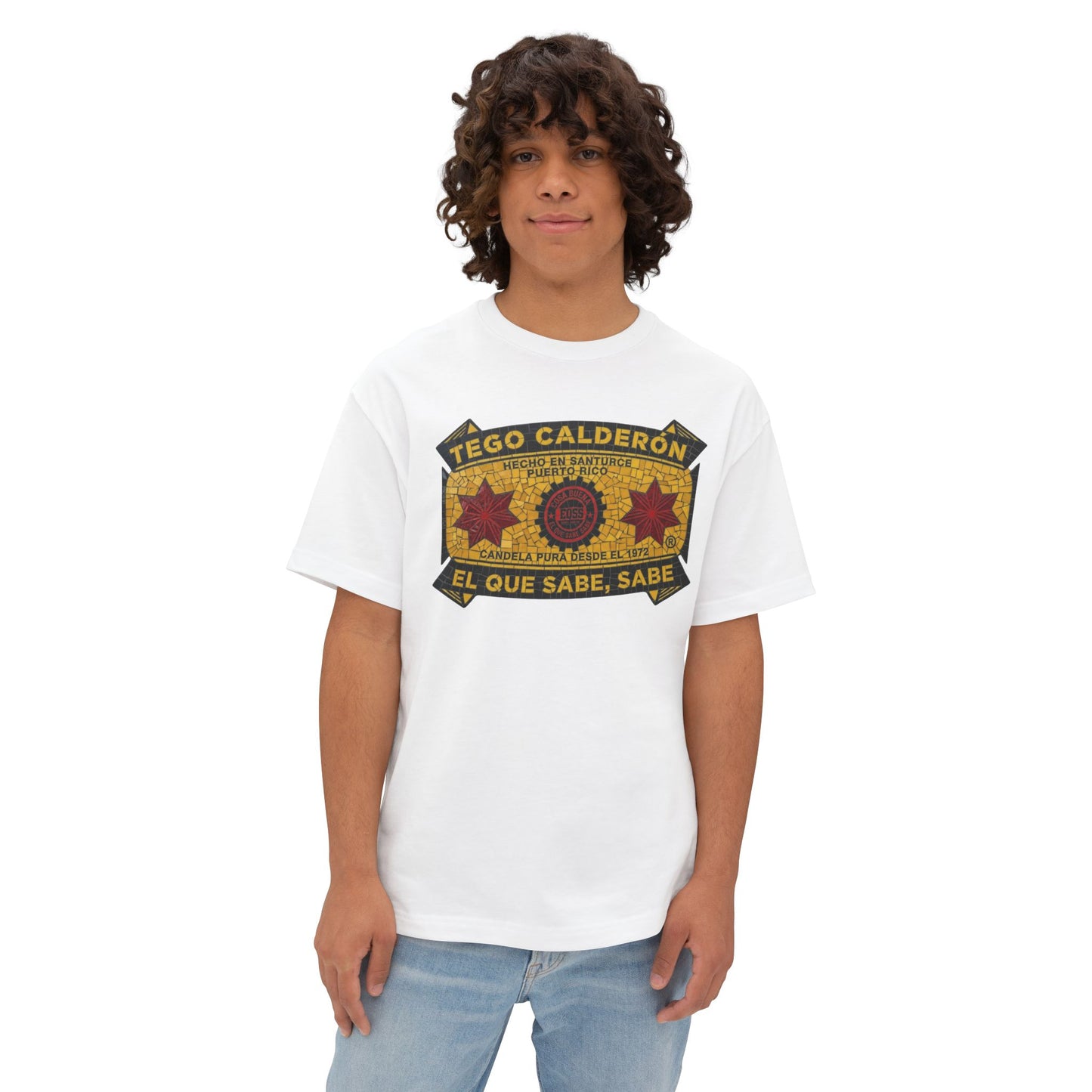 "El Que Sabe, Sabe" (Mosaico) - Oversized Tee