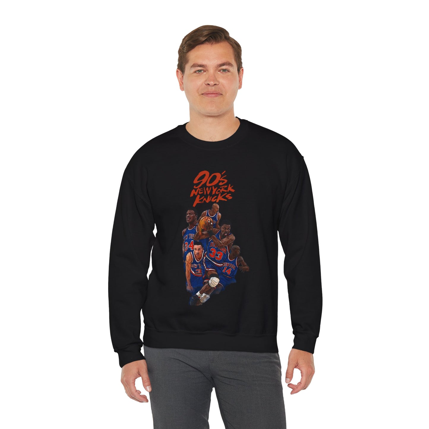 "90's Knicks" - Crewneck Sweatshirt