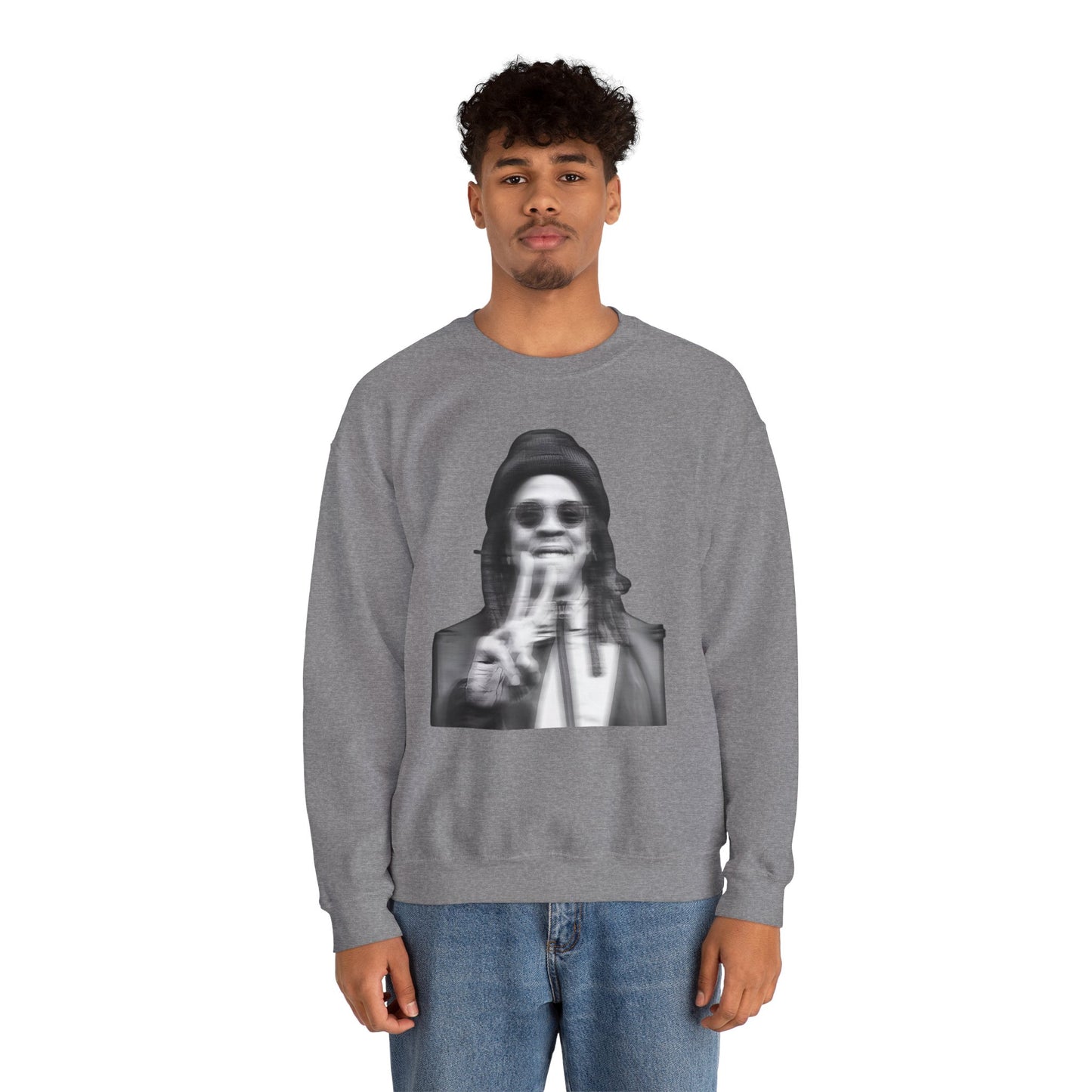 "Hovquiat" - Crewneck