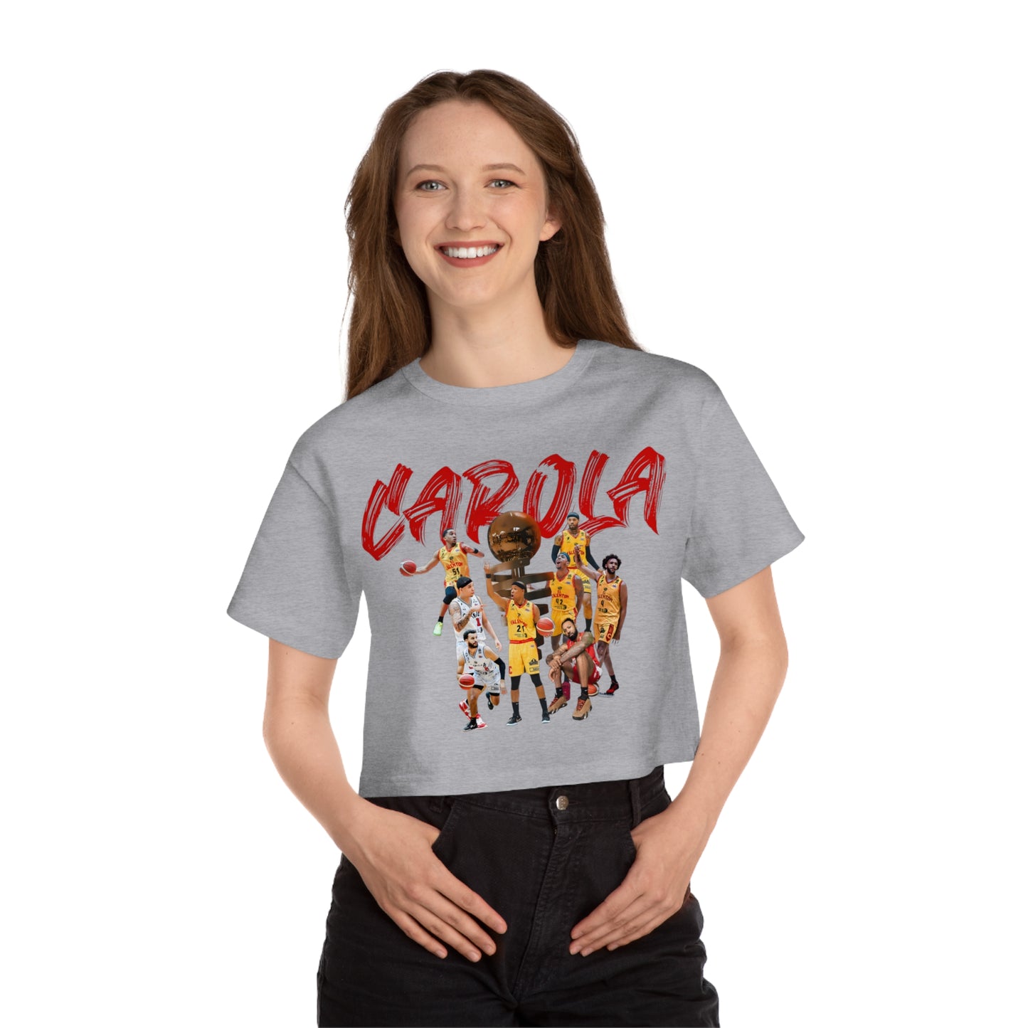 "Carolina Campeones " - Cropped T-Shirt