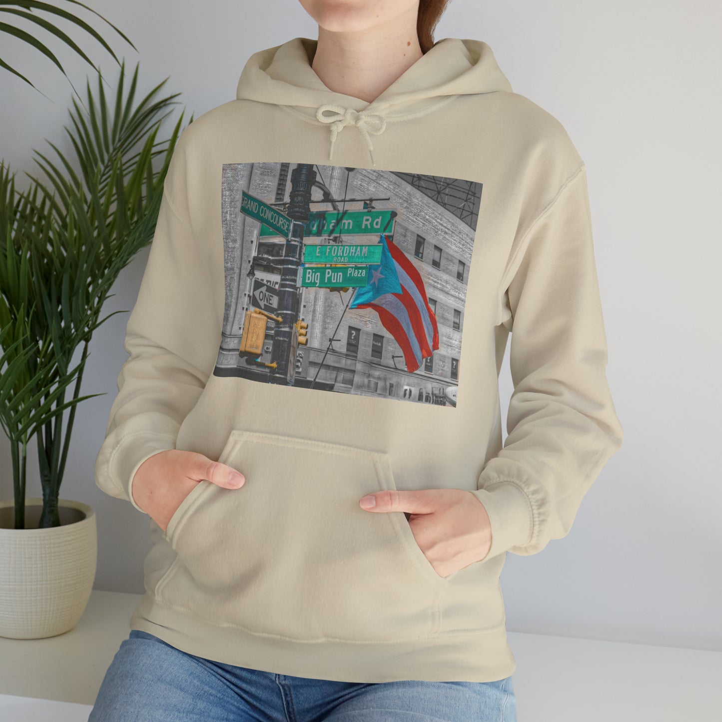 "Big Pun Blvd" - Hooded Sweatshirt