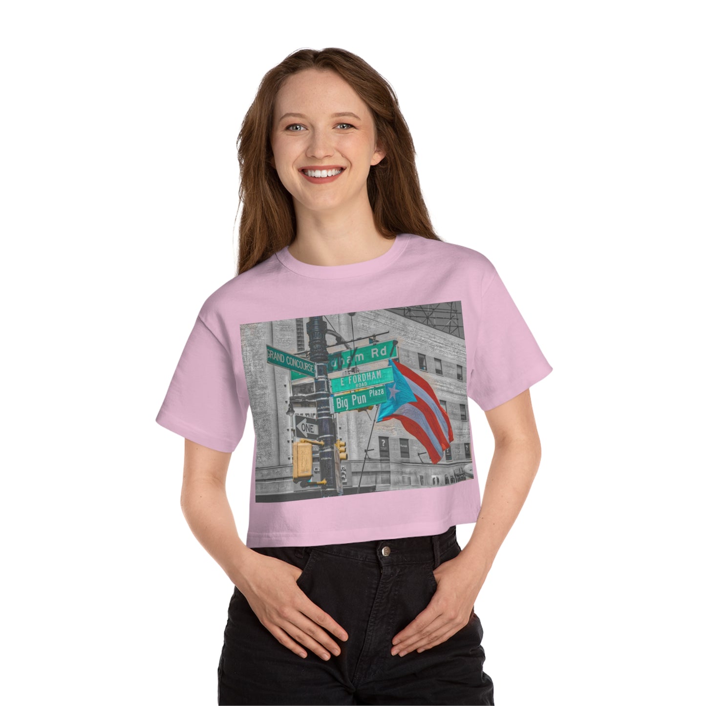 "Big Pun Blvd" - Cropped T-Shirt