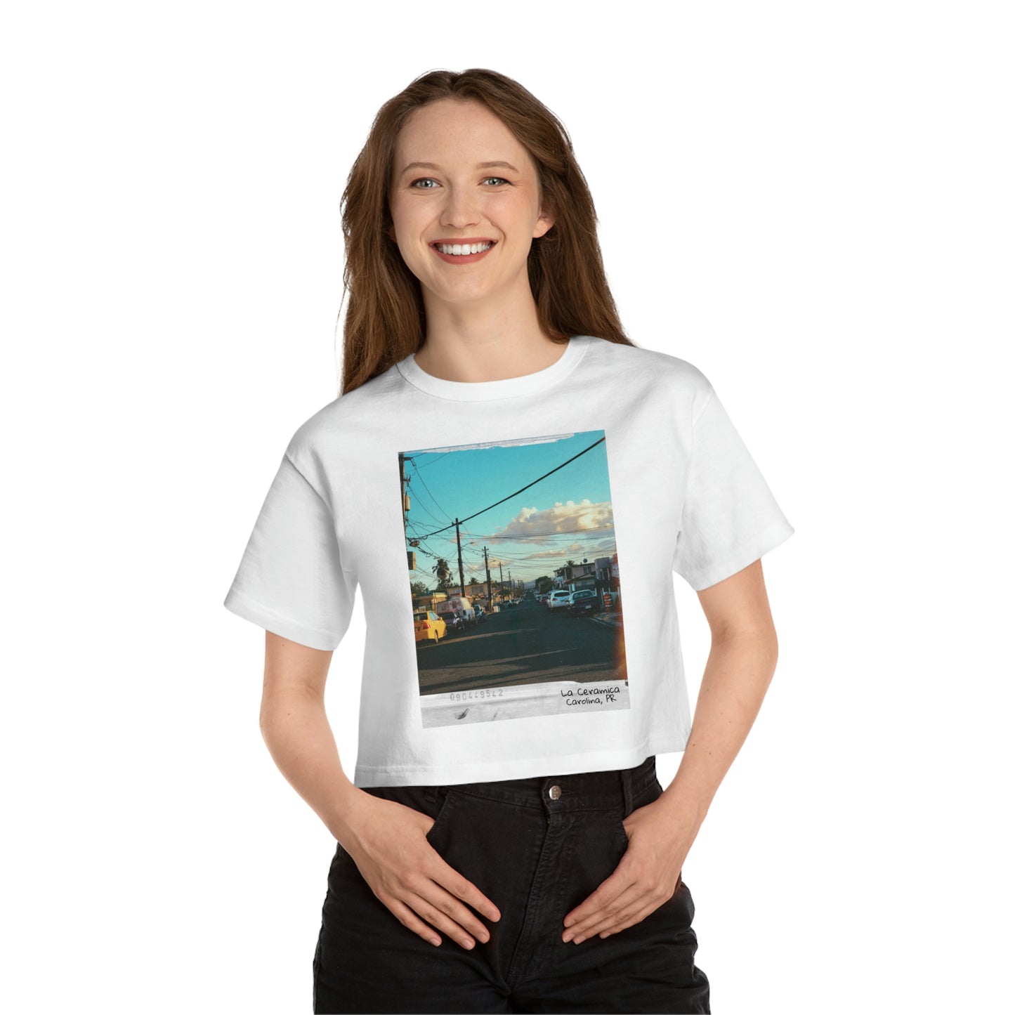 " Yo soy de ... La Ceramica" - Cropped T-Shirt