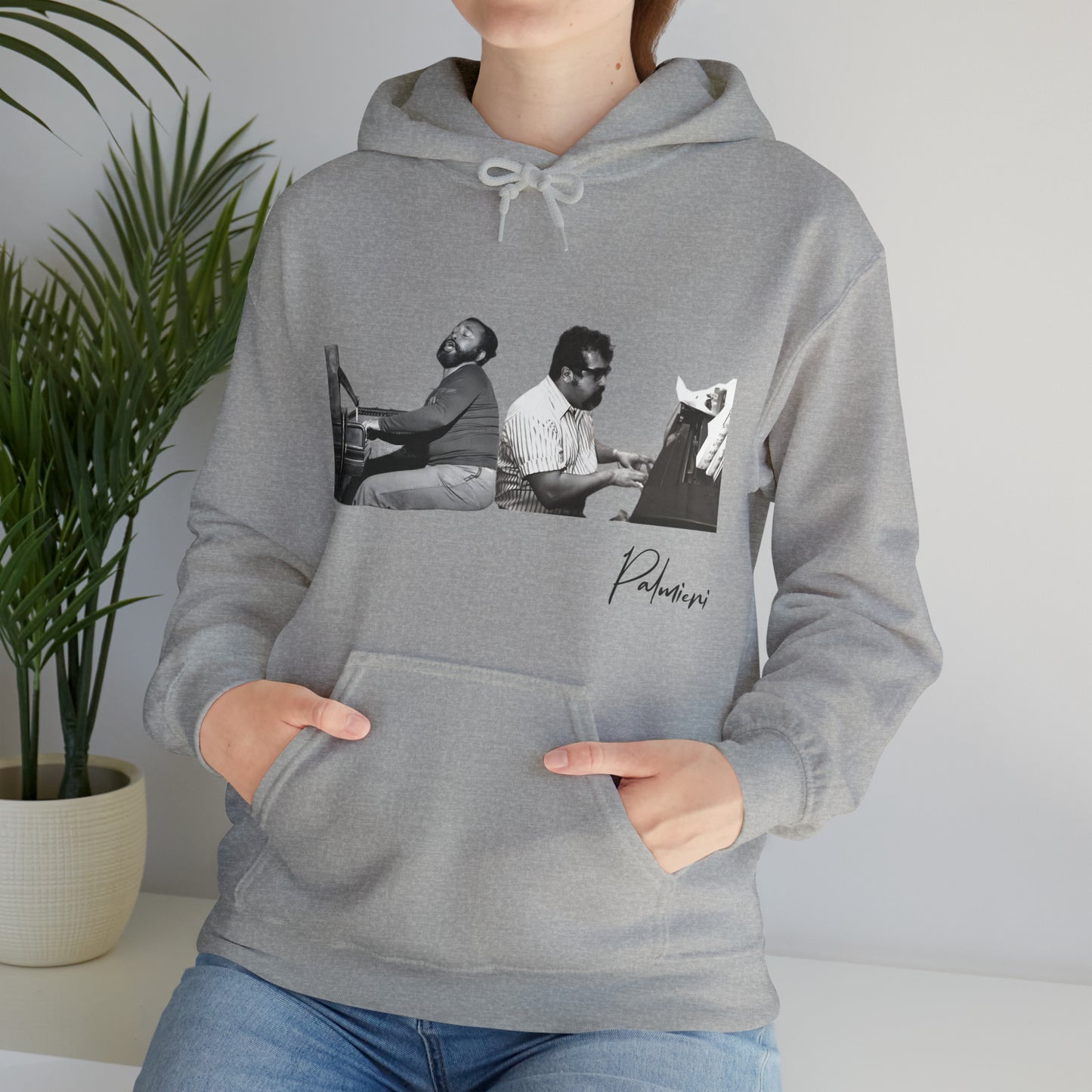 "Eddie & Charlie.... Palmieri" -  Hooded Sweatshirt