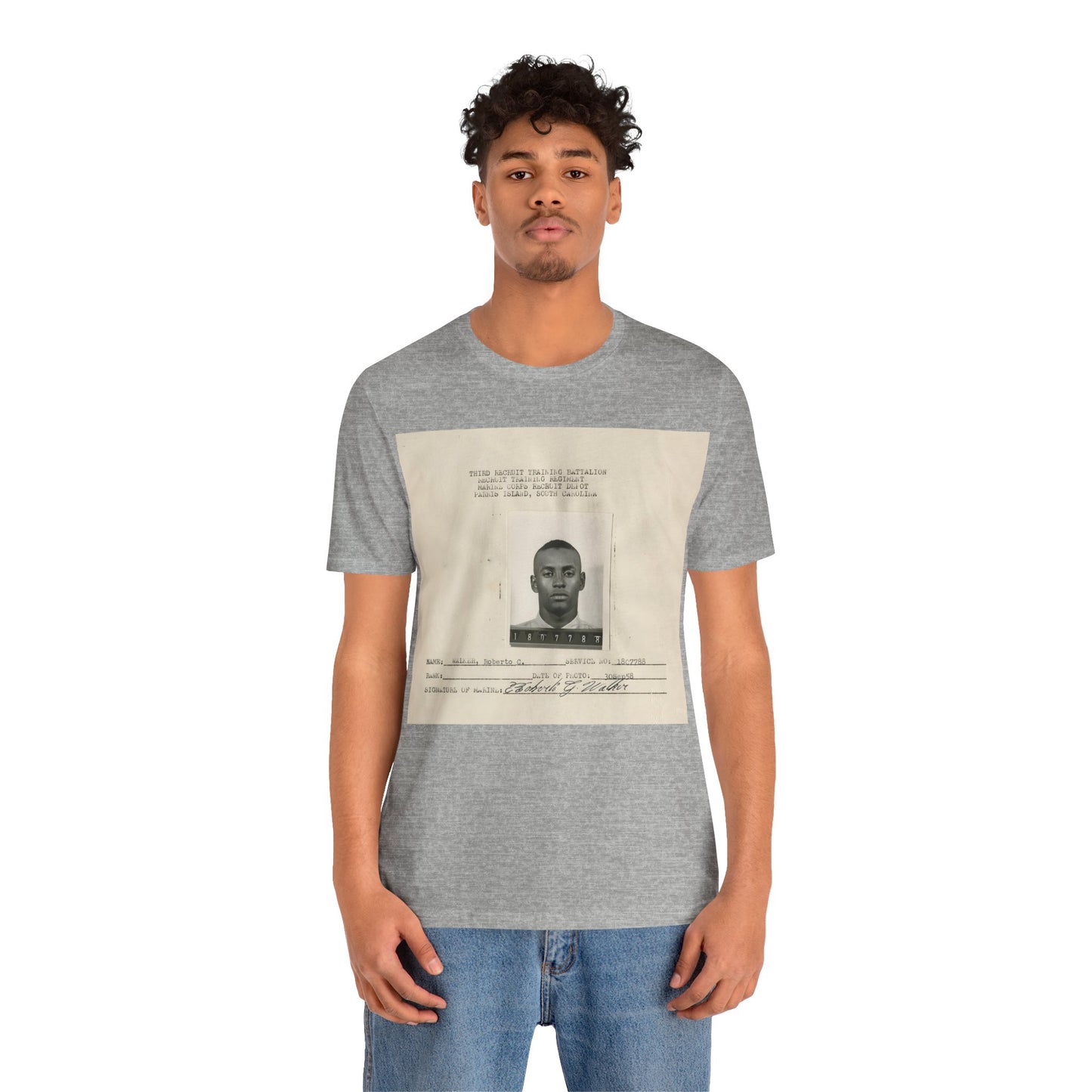 "Infantryman  Clemente: -  Short Sleeve Tee