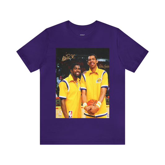 "Magic & Kareem"  Short Sleeve