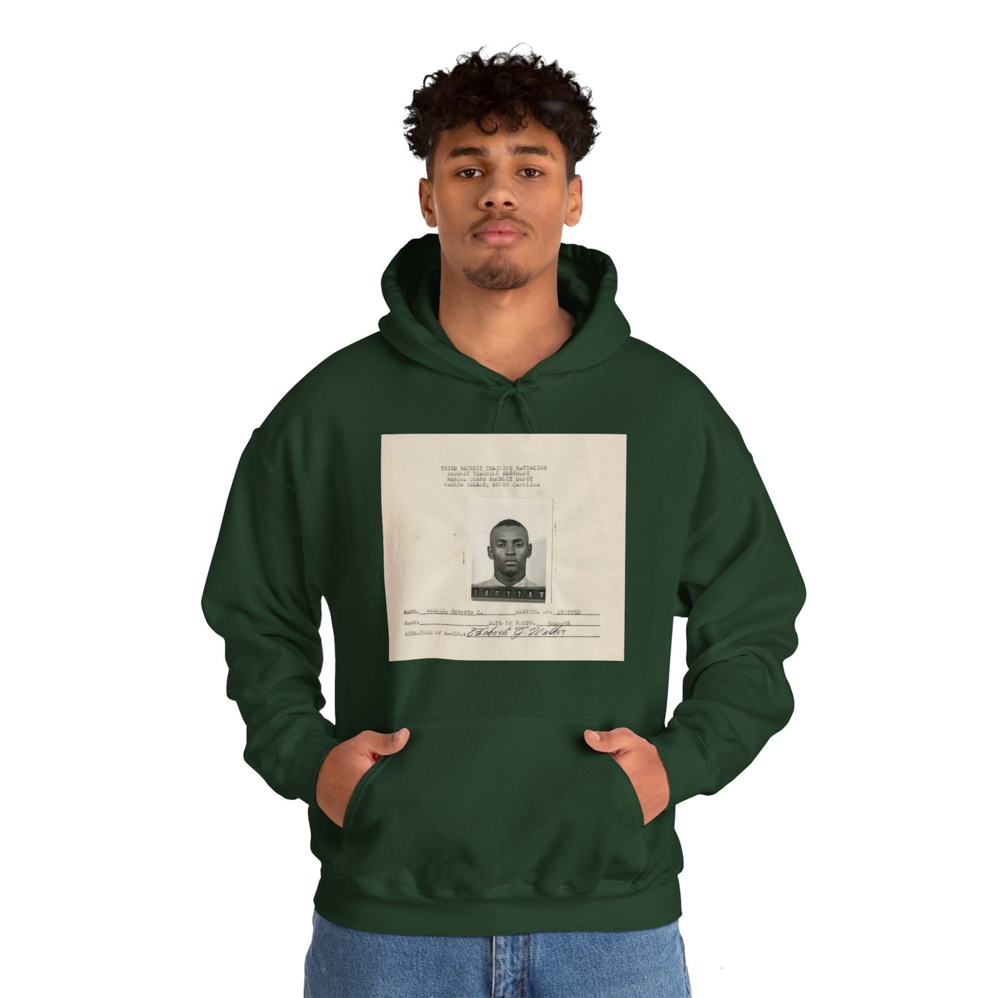 "Infantryman Clemente" -  Hoodie