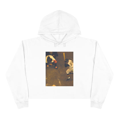 Clemente ...at the plate - Crop Hoodie