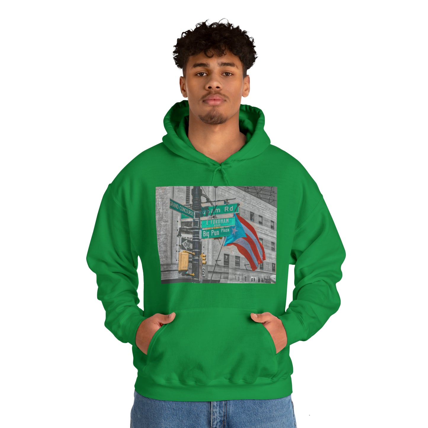 "Big Pun Blvd" -  Hooded Sweatshirt