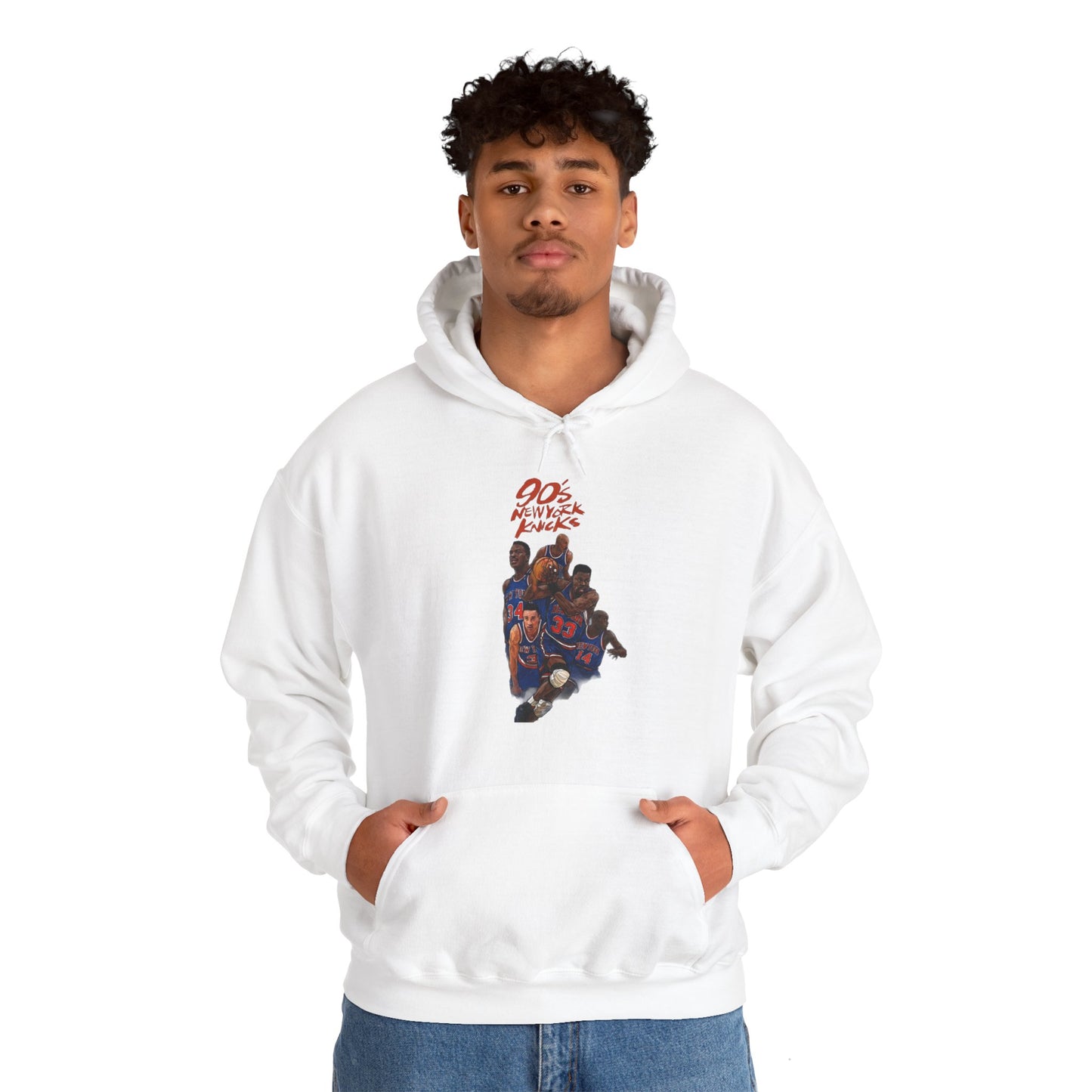 "90's Knicks" -  Hooded Sweatshirt