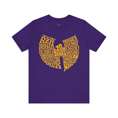 "Wu Tang Clan 20 Years" - Short Sleeve