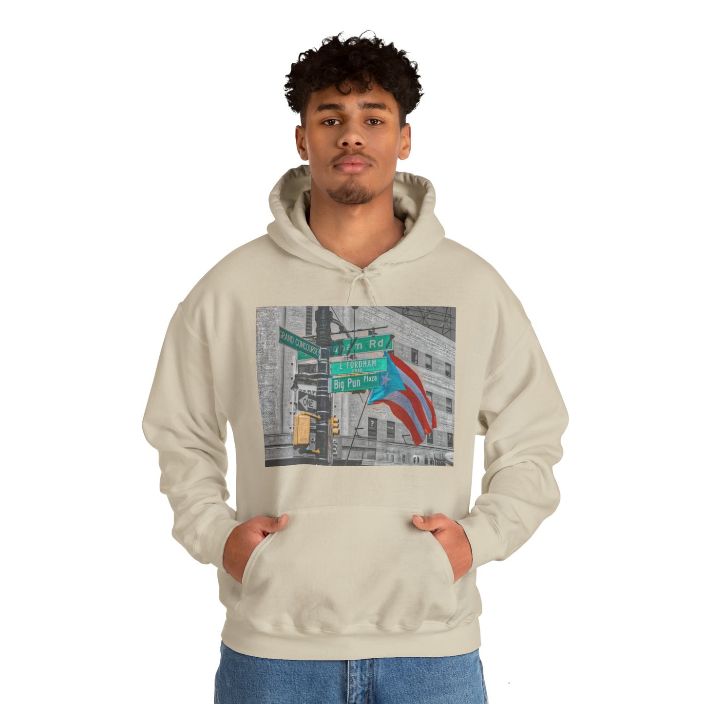 "Big Pun Blvd" -  Hooded Sweatshirt