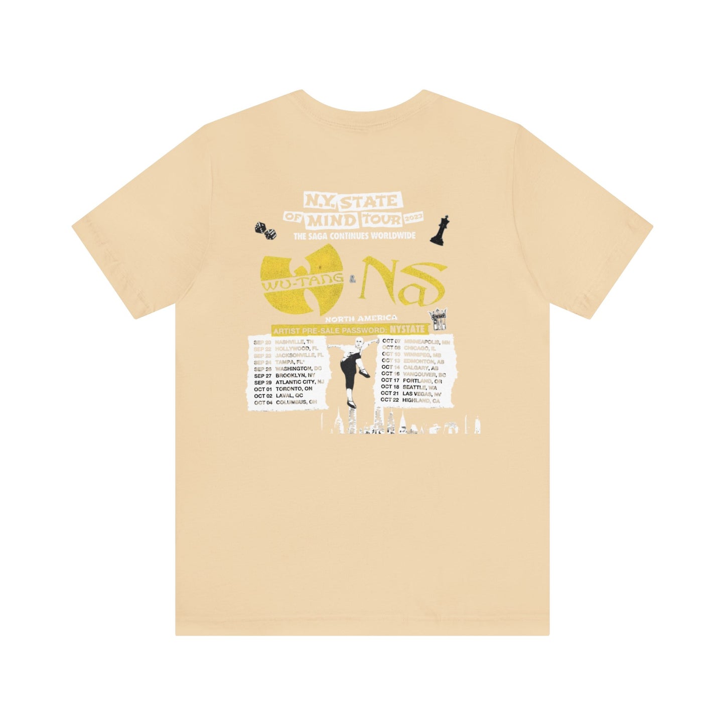 "New York State of Mind Tour" -  Short Sleeve