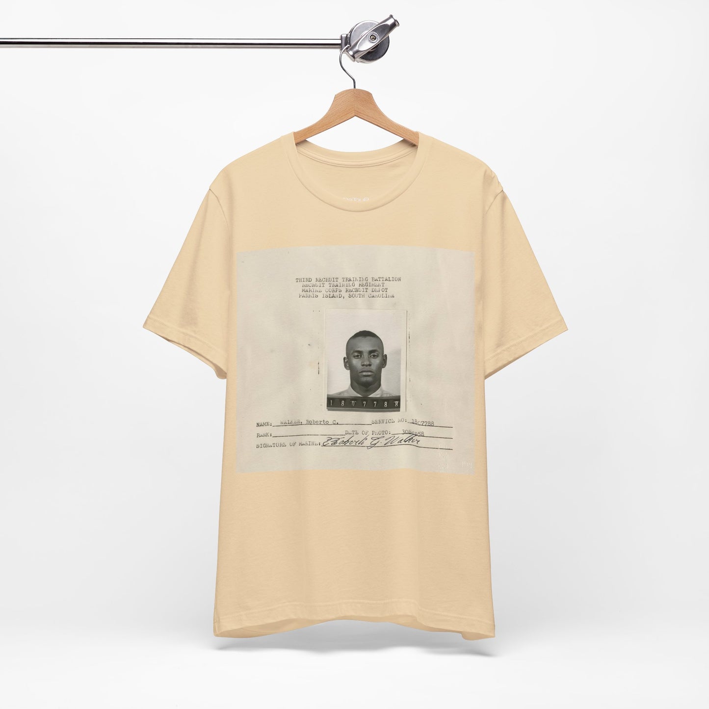 "Infantryman  Clemente: -  Short Sleeve Tee