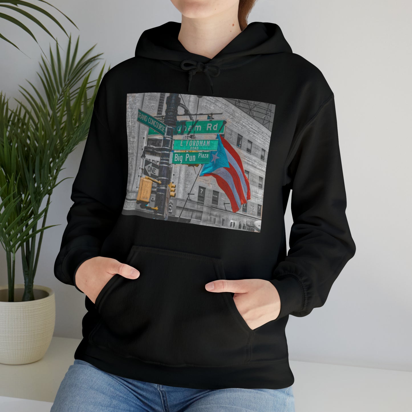 "Big Pun Blvd" -  Hooded Sweatshirt