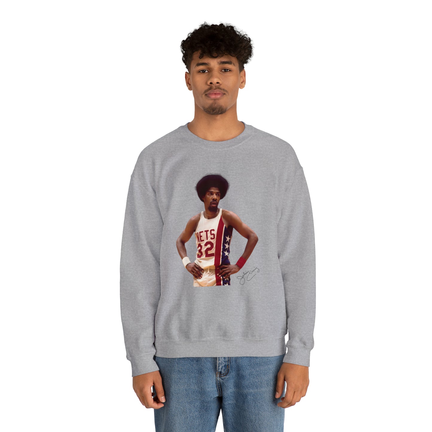 "Dr. J" -  Crewneck Sweatshirt