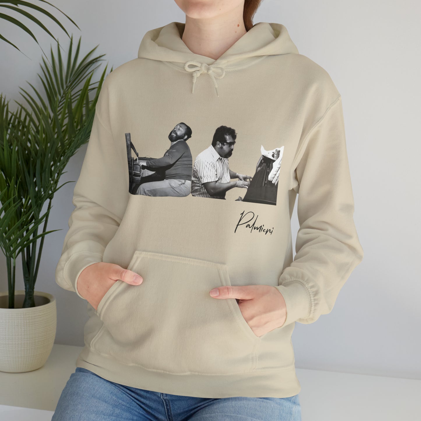 "Eddie & Charlie.... Palmieri" -  Hooded Sweatshirt