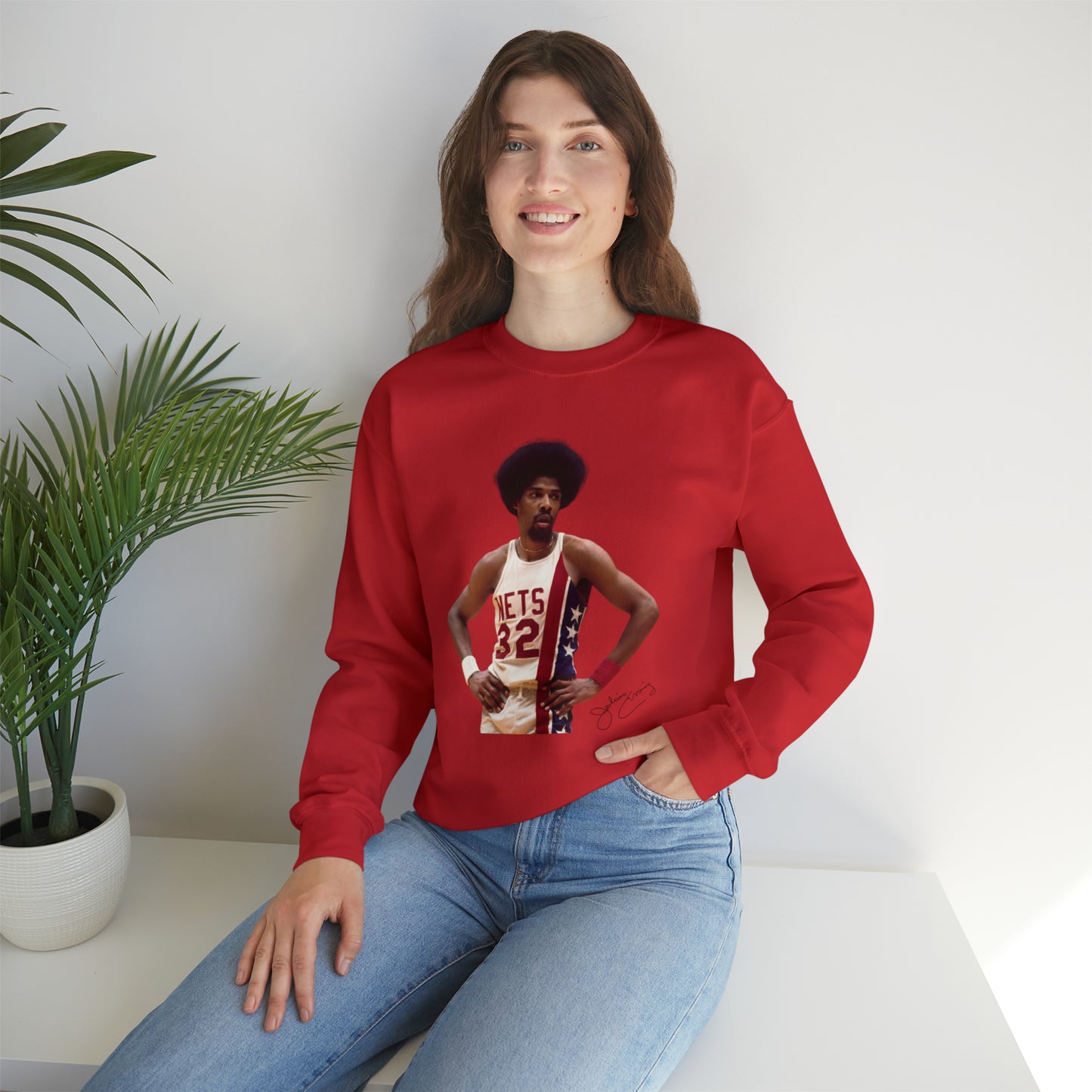 "Dr. J" -  Crewneck Sweatshirt