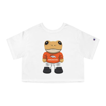 Broncos Concho - Cropped T-Shirt