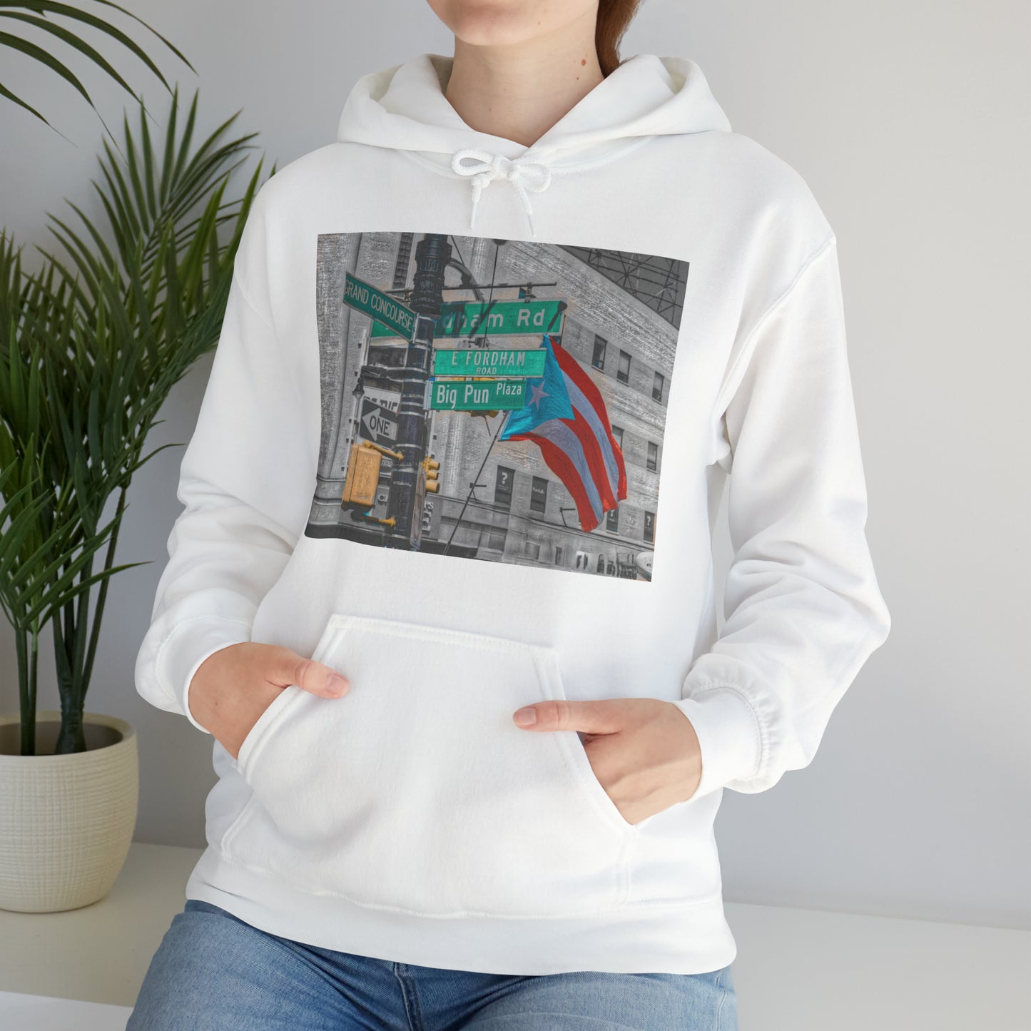 "Big Pun Blvd" -  Hooded Sweatshirt