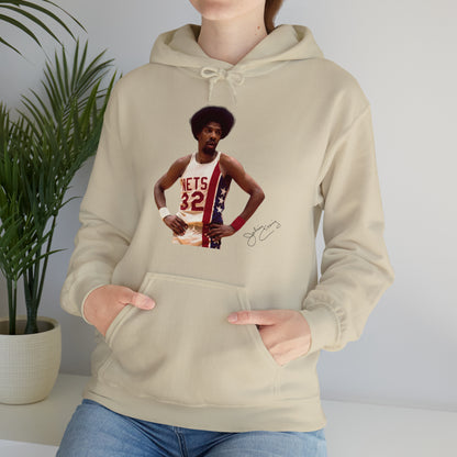 "Dr. J" -  Hooded Sweatshirt