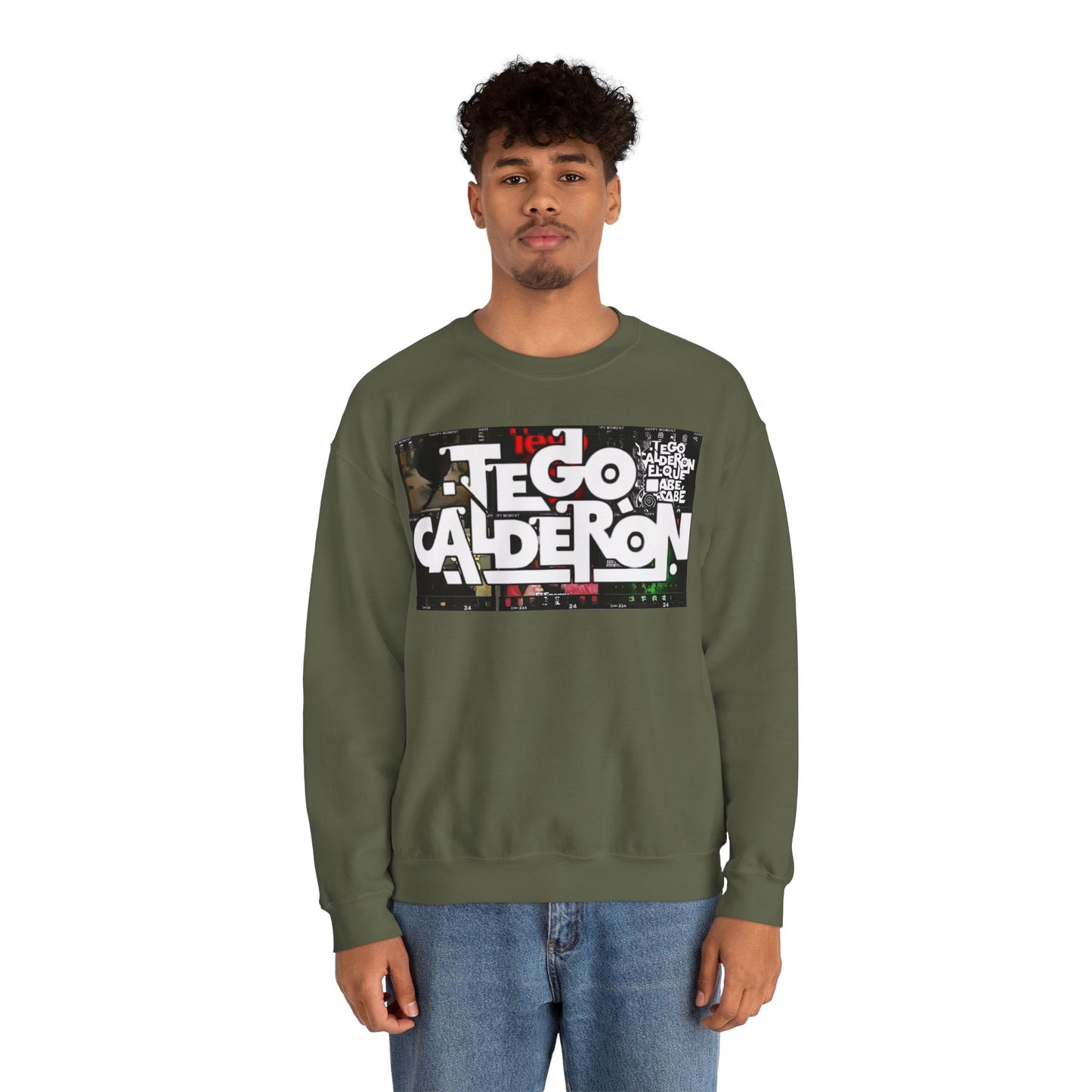 "Tego Calderon Albums" - Crewneck