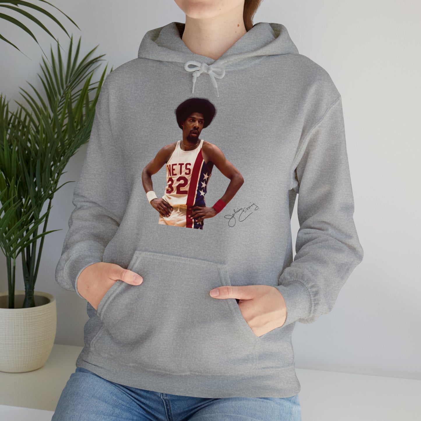 "Dr. J" -  Hooded Sweatshirt