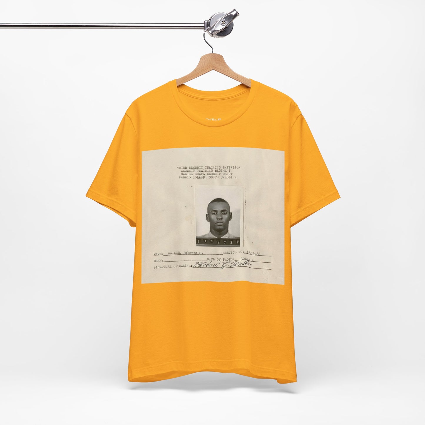 "Infantryman  Clemente: -  Short Sleeve Tee