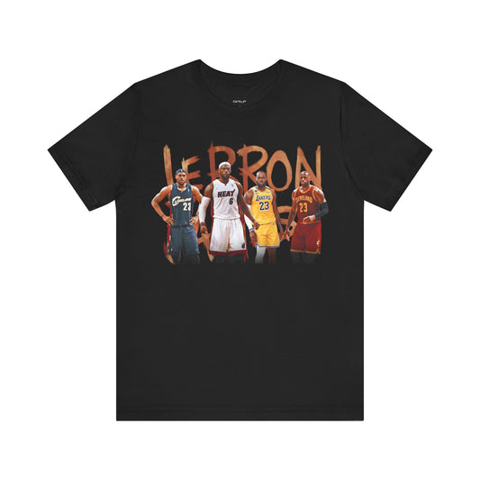 "Lebron James" -  Short Sleeve Tee