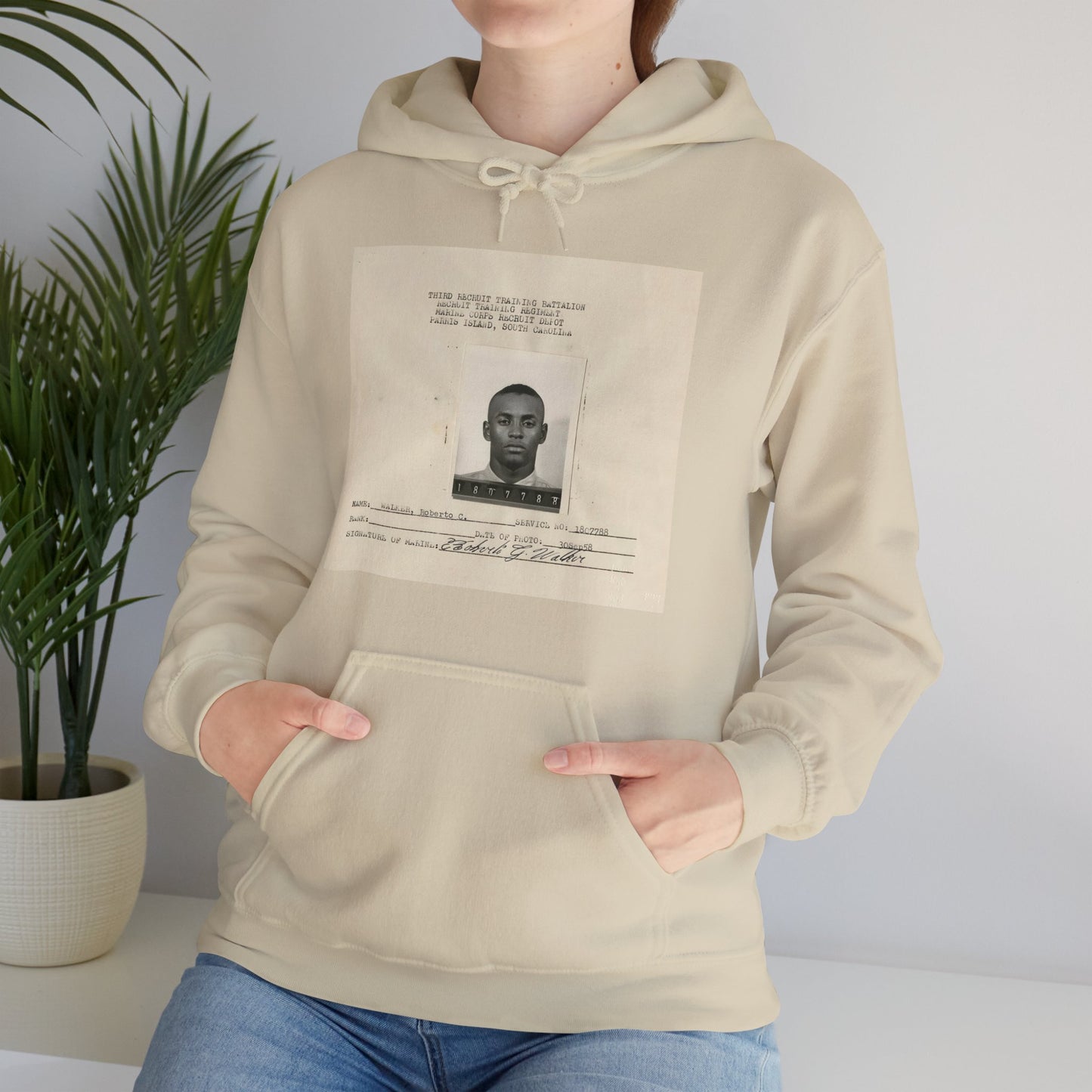 "Infantryman Clemente" -  Hoodie