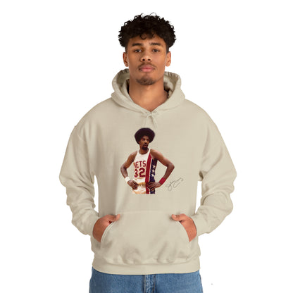 "Dr. J" -  Hooded Sweatshirt