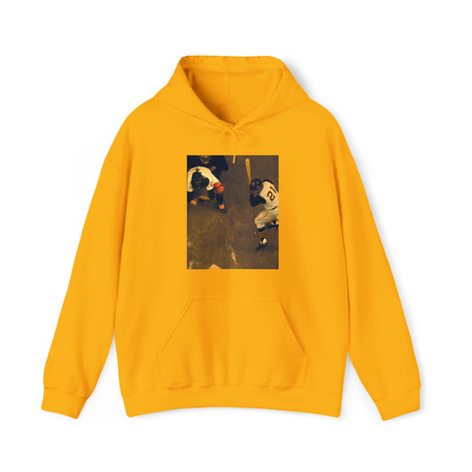 "Clemente ...at the plate" -  Hooded Sweatshirt