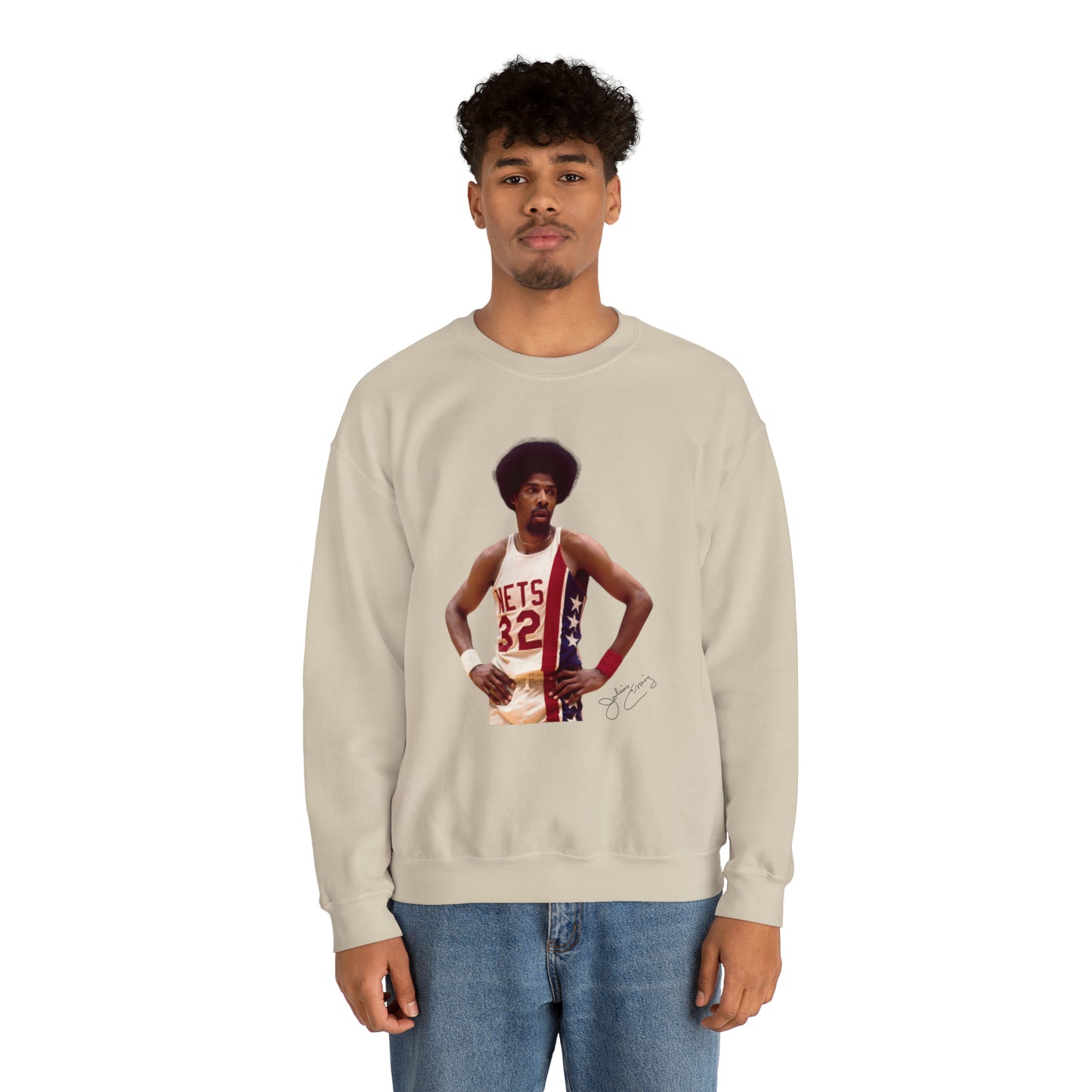 "Dr. J" -  Crewneck Sweatshirt