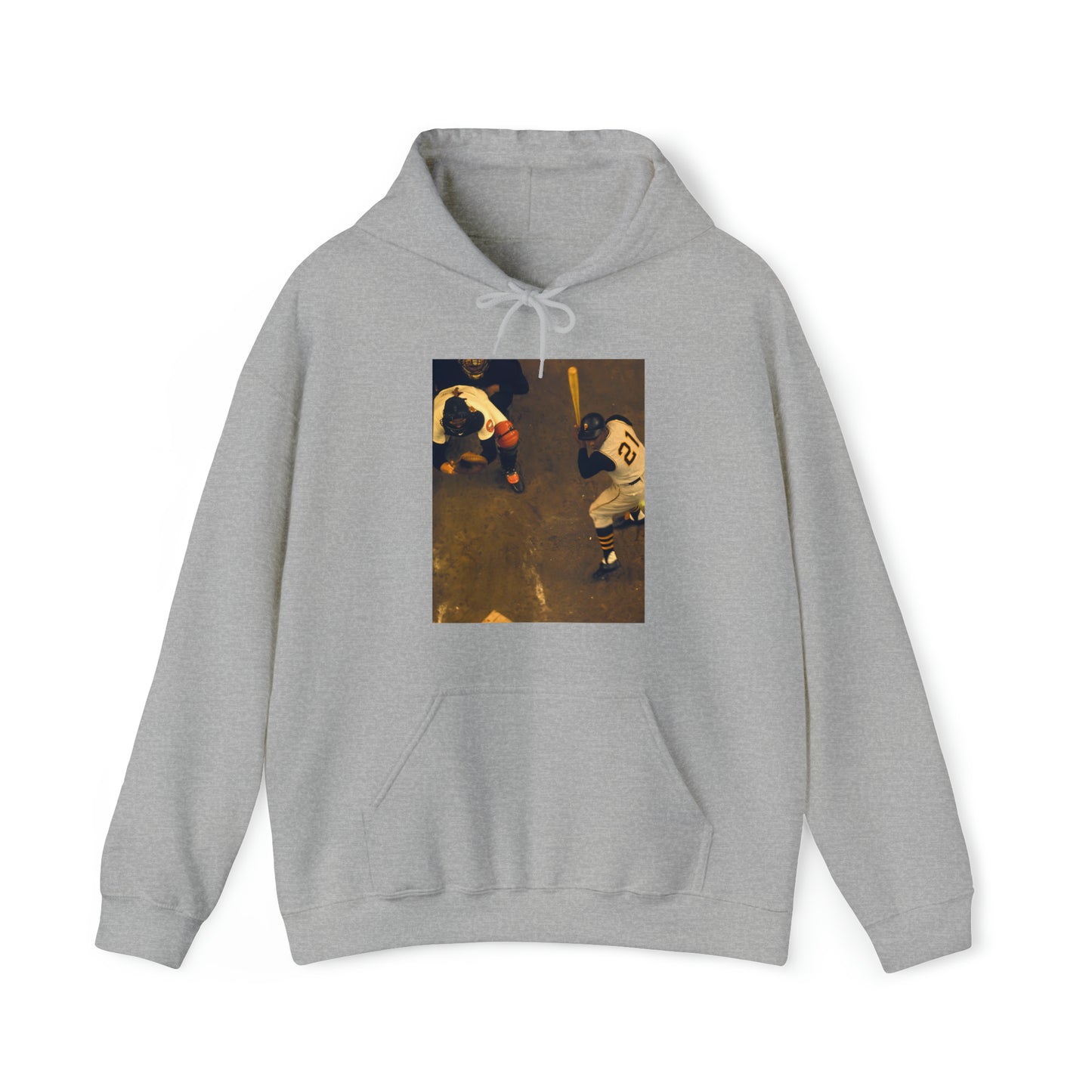 "Clemente ...at the plate" -  Hooded Sweatshirt