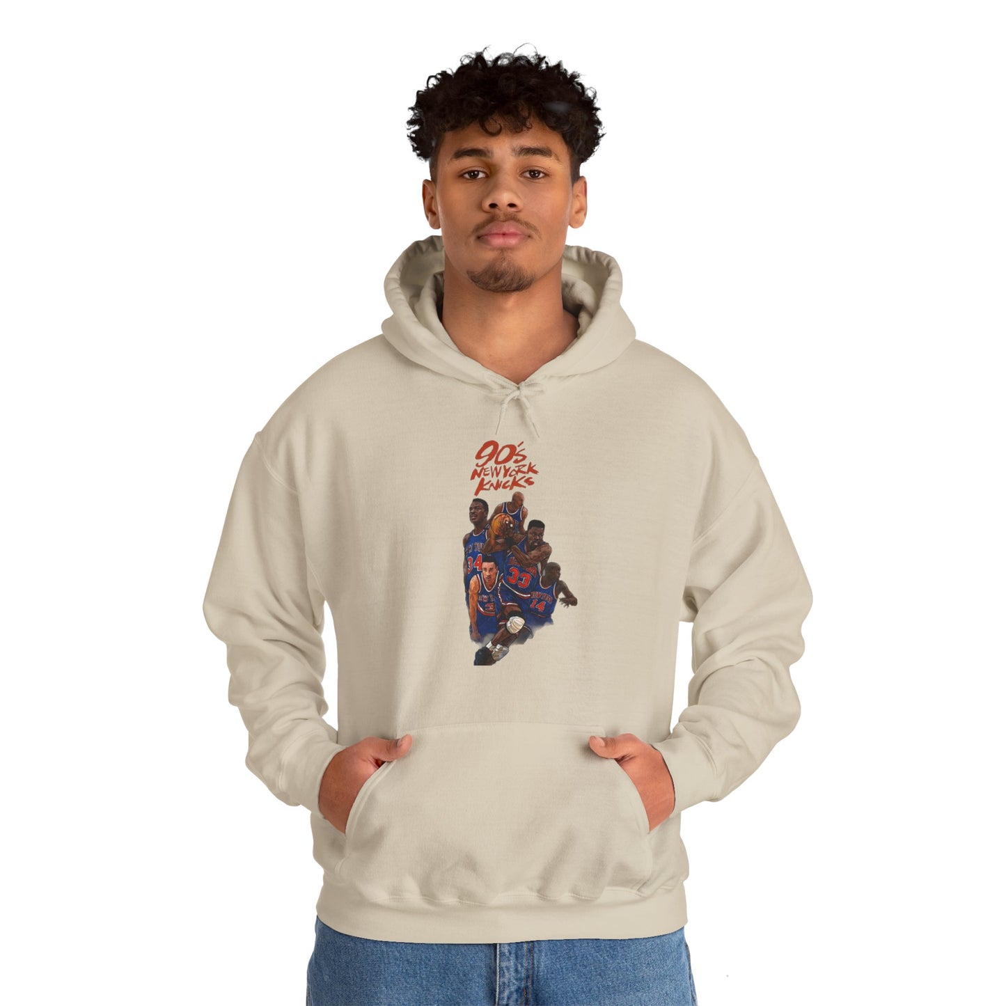 "90's Knicks" -  Hooded Sweatshirt