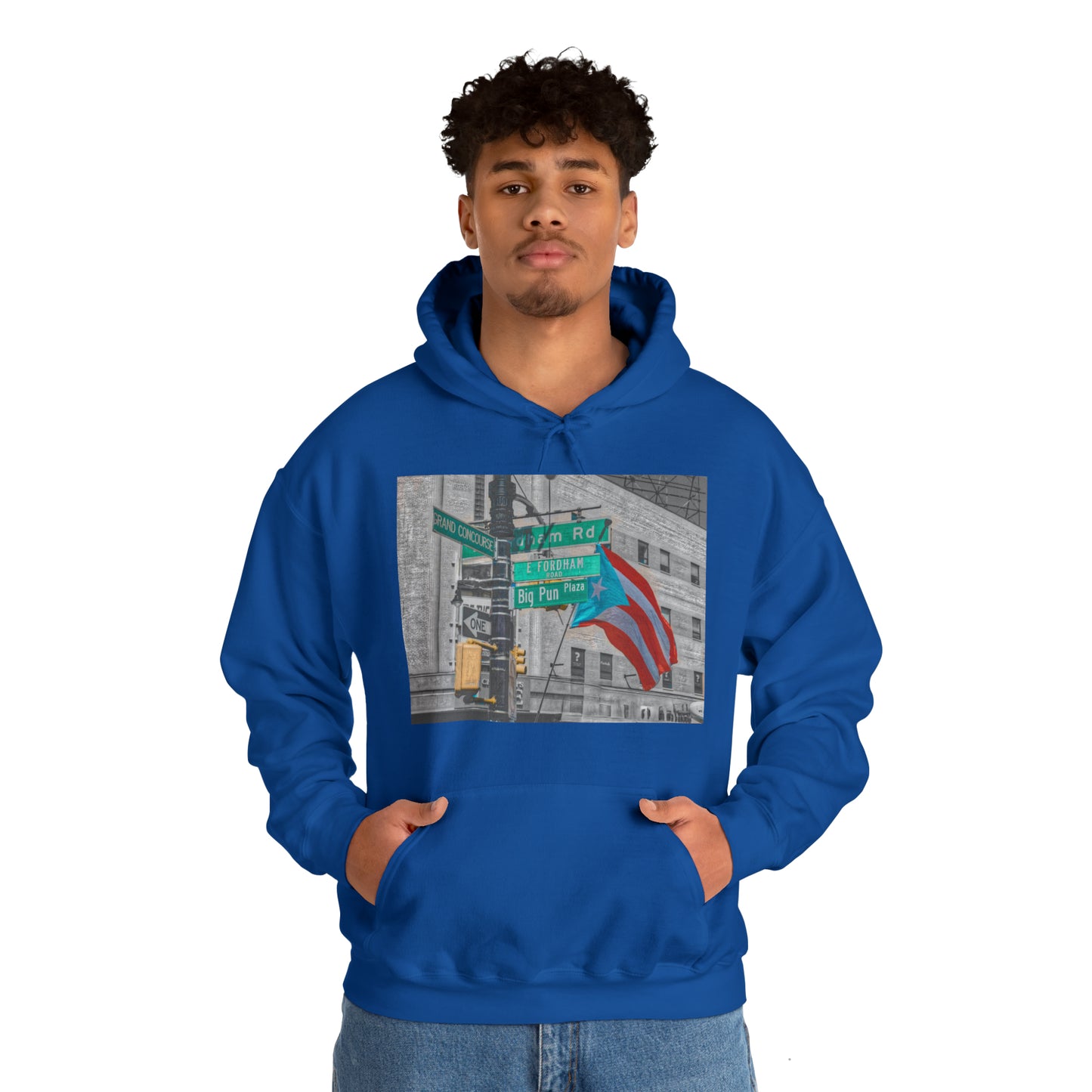 "Big Pun Blvd" -  Hooded Sweatshirt