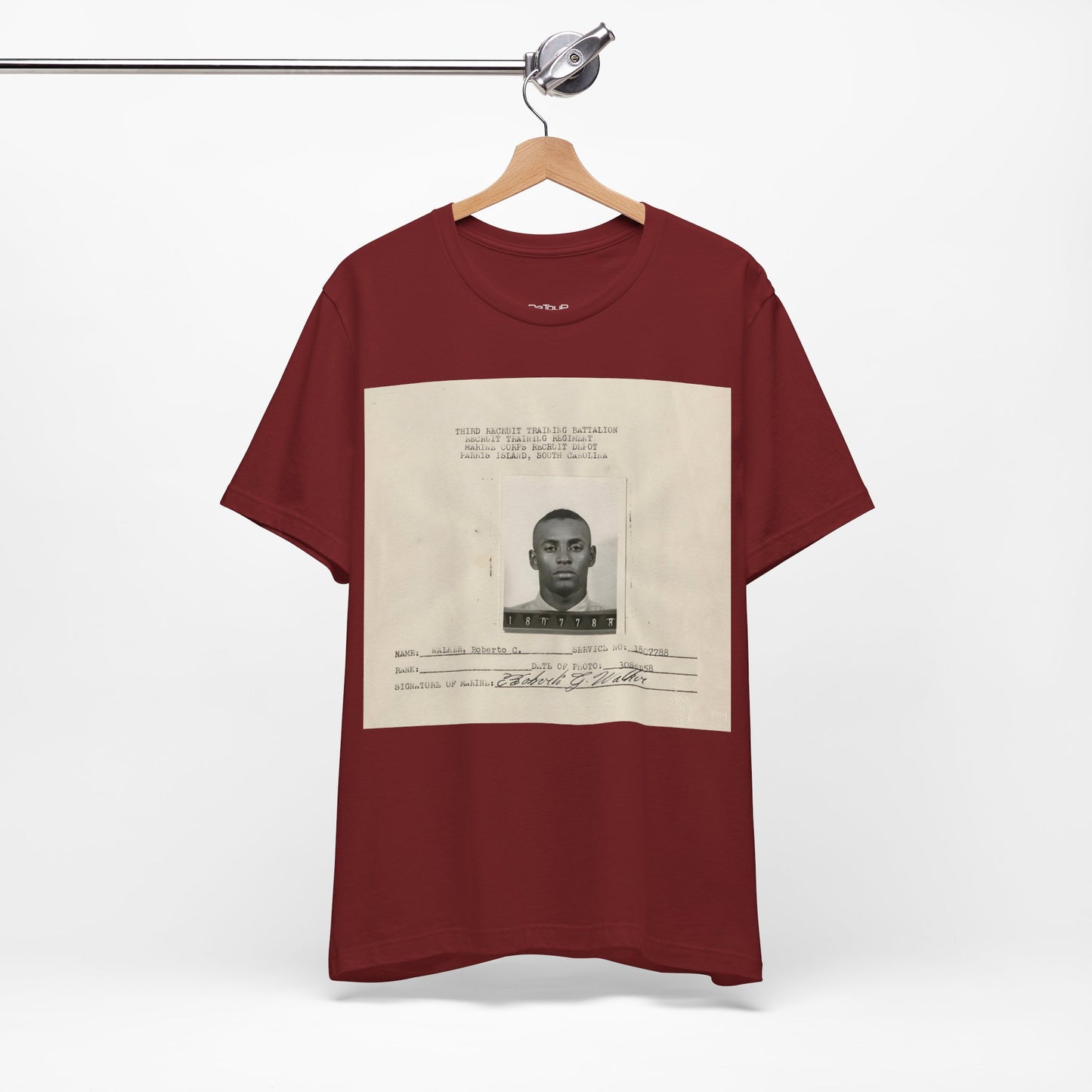 "Infantryman  Clemente: -  Short Sleeve Tee