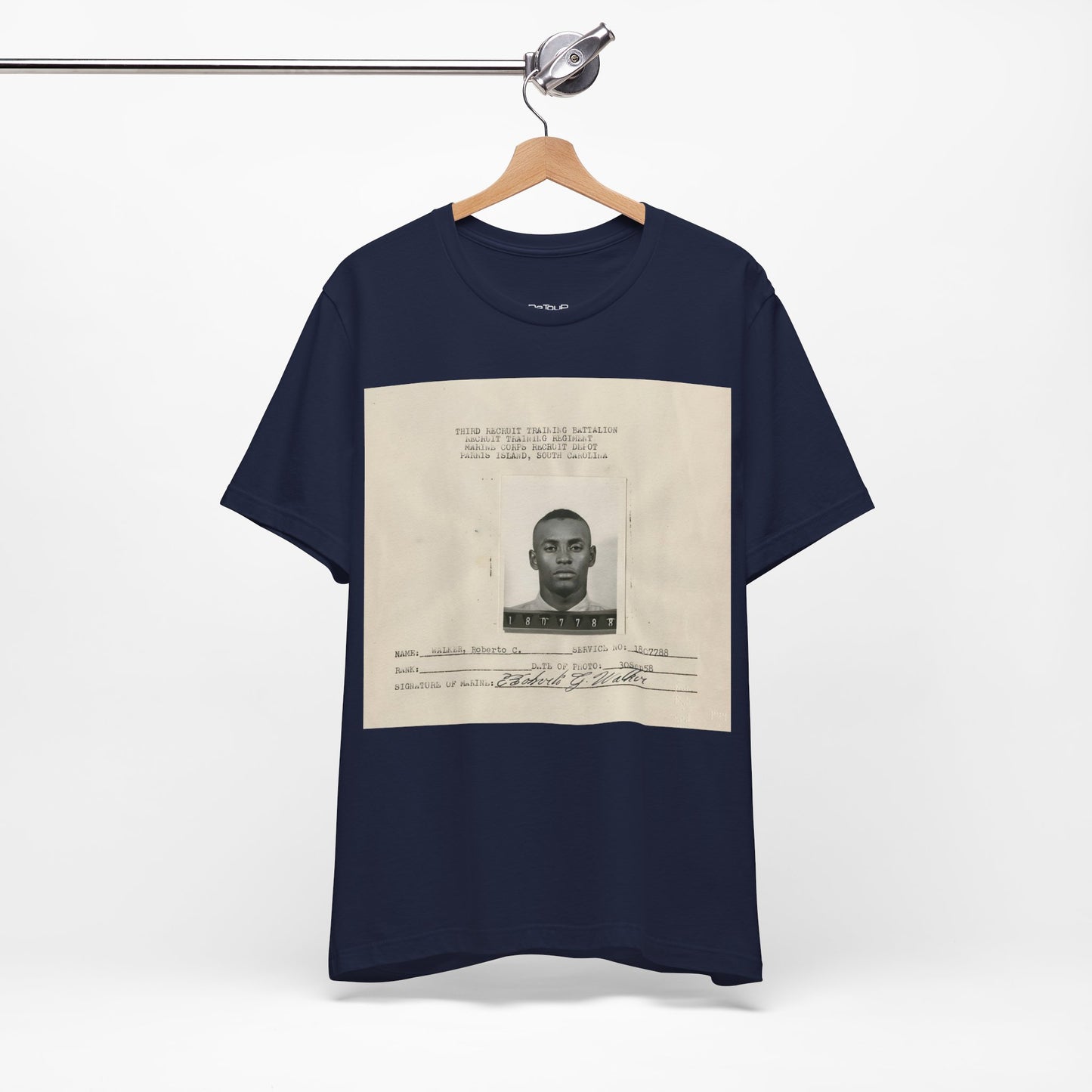 "Infantryman  Clemente: -  Short Sleeve Tee