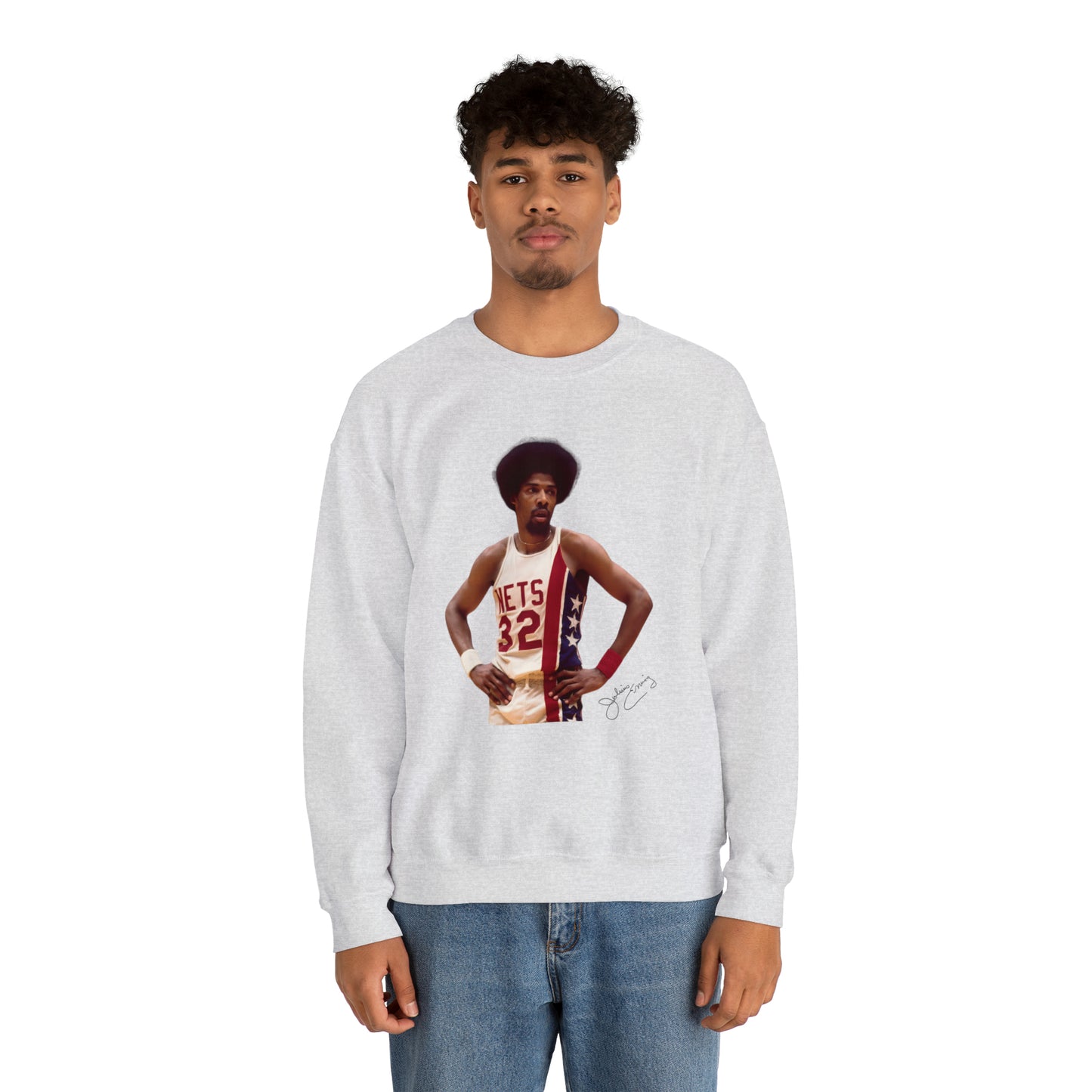 "Dr. J" -  Crewneck Sweatshirt