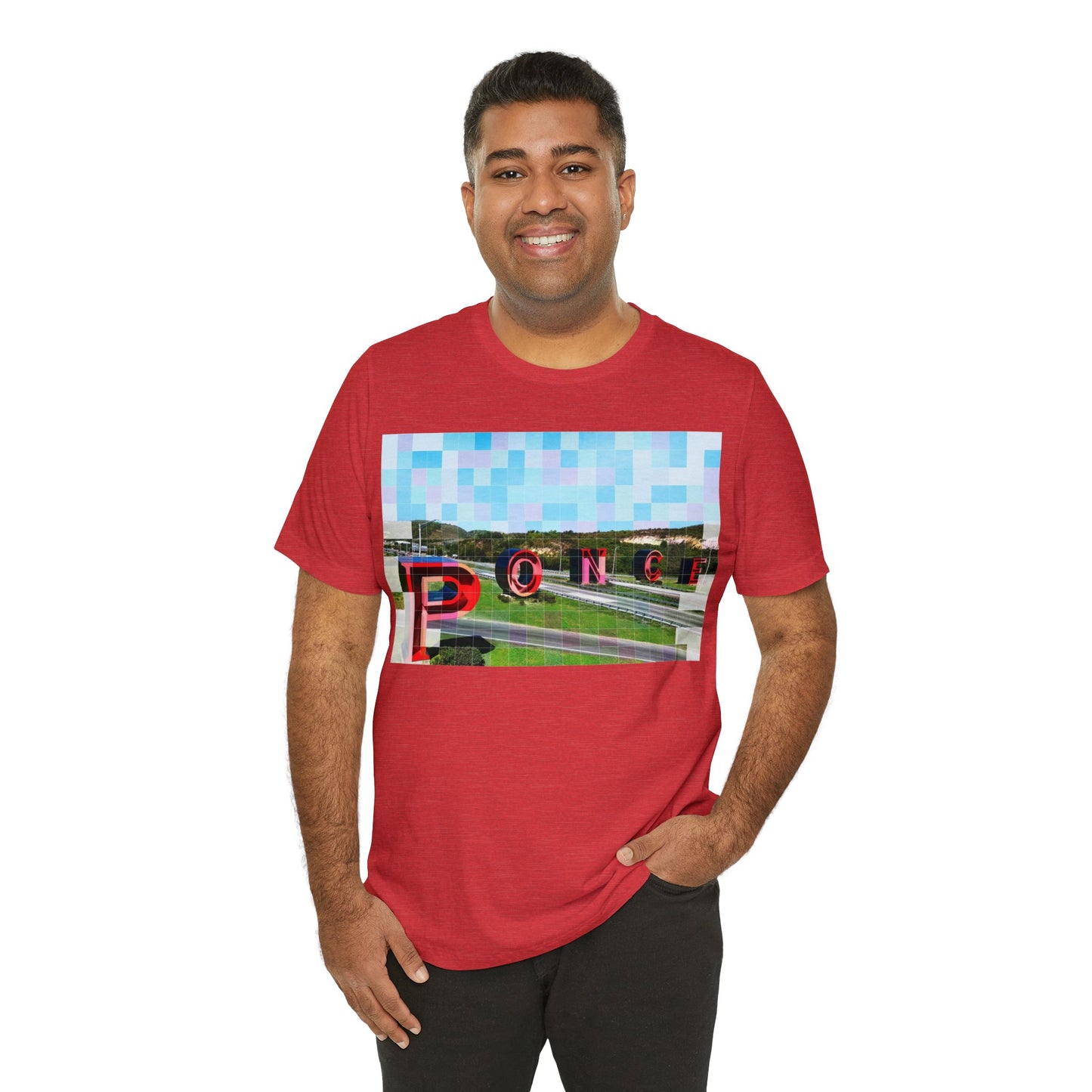 "Yo soy de ... Ponce" -  Short Sleeve