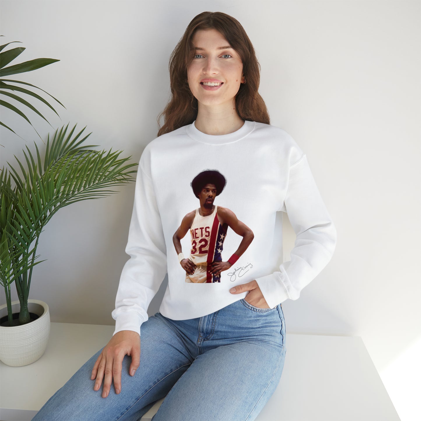 "Dr. J" -  Crewneck Sweatshirt