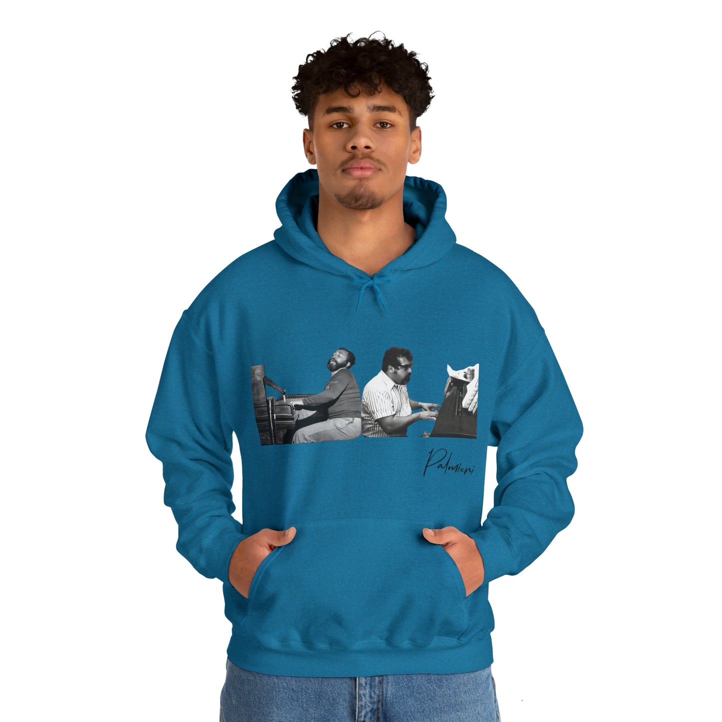 "Eddie & Charlie.... Palmieri" -  Hooded Sweatshirt