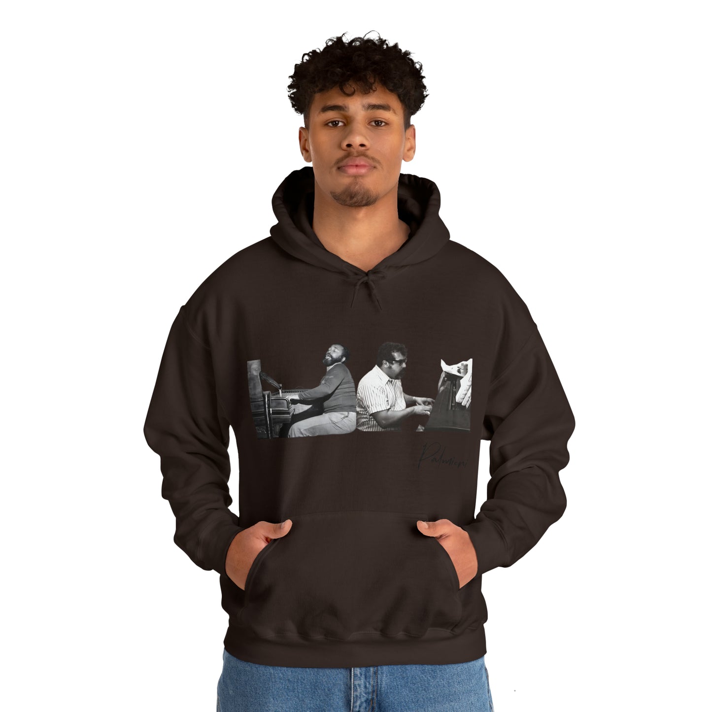 "Eddie & Charlie.... Palmieri" -  Hooded Sweatshirt