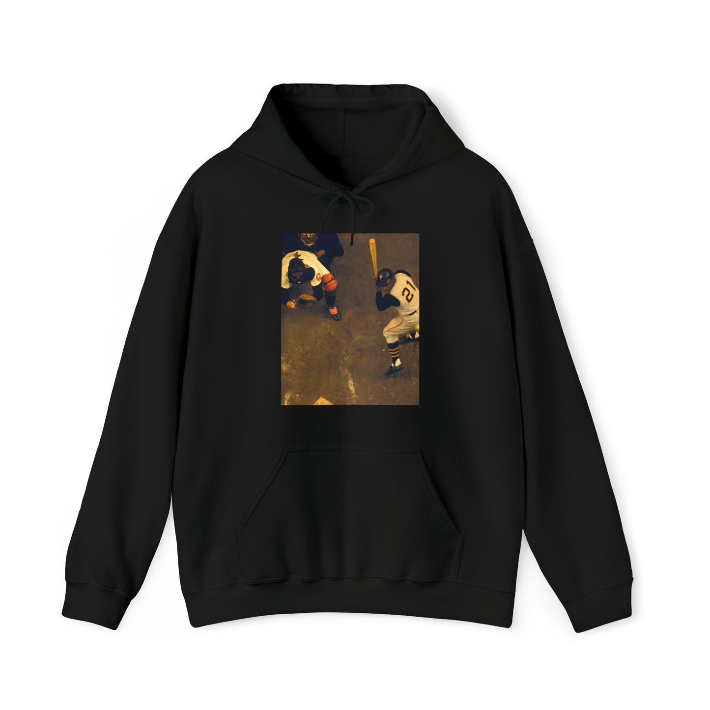 "Clemente ...at the plate" -  Hooded Sweatshirt