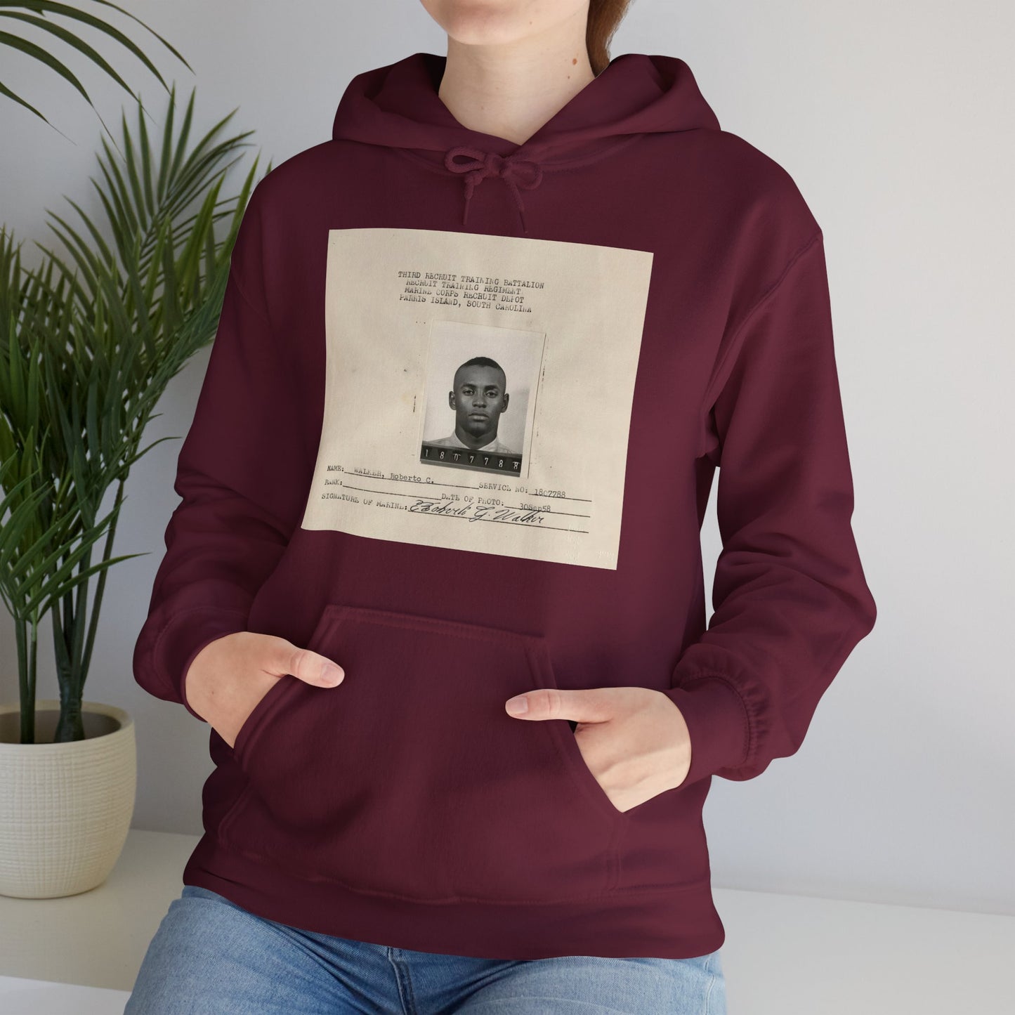 "Infantryman Clemente" -  Hoodie