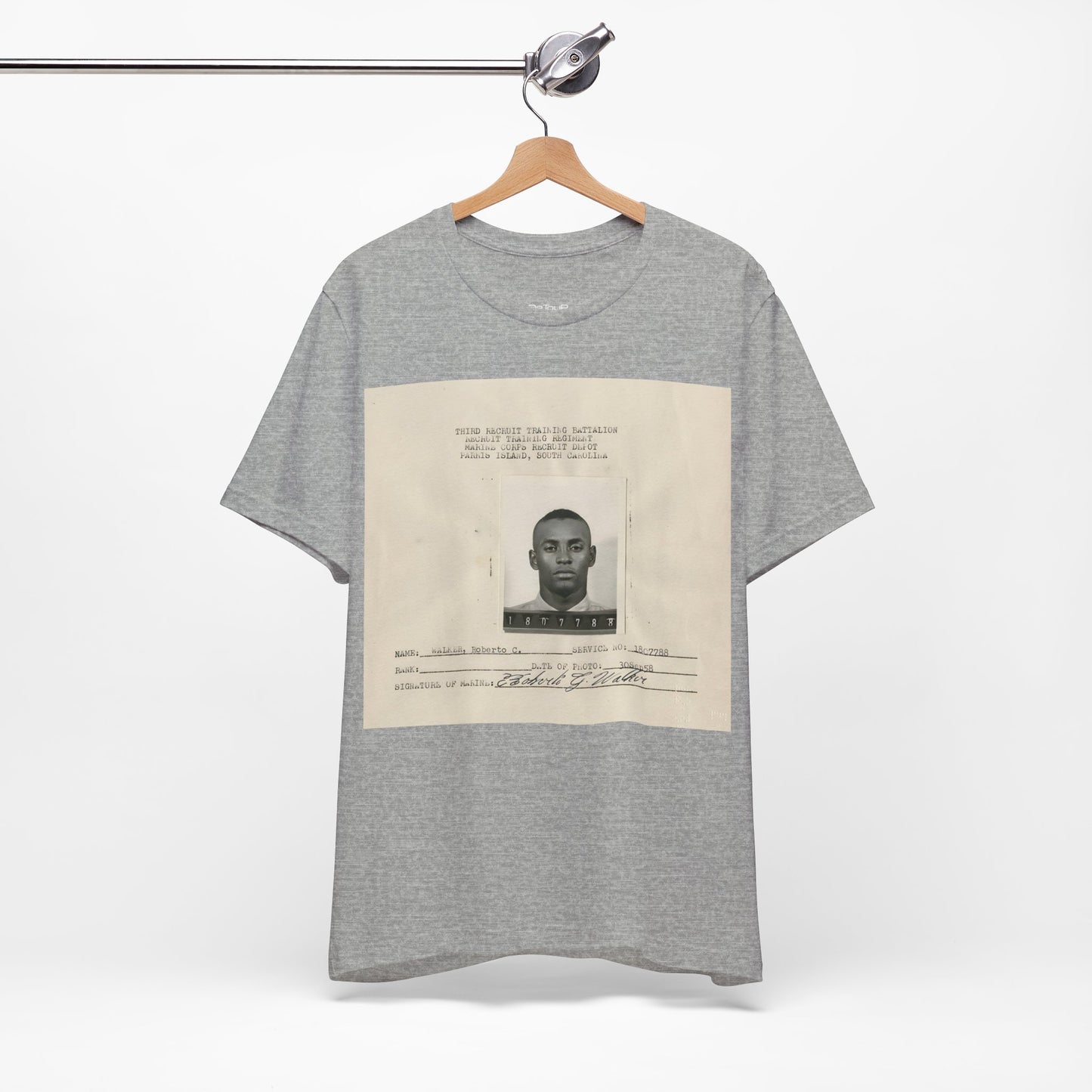 "Infantryman  Clemente: -  Short Sleeve Tee