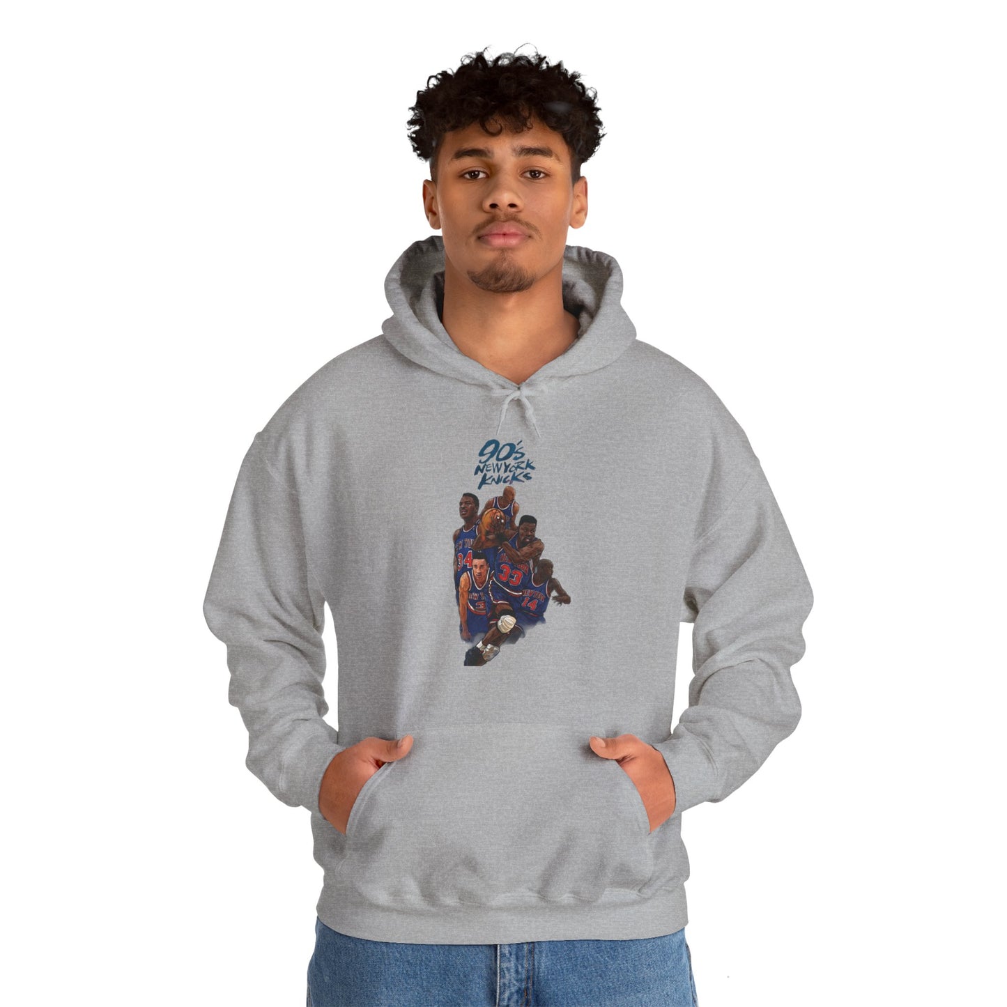 "90's Knicks" -  Hooded Sweatshirt