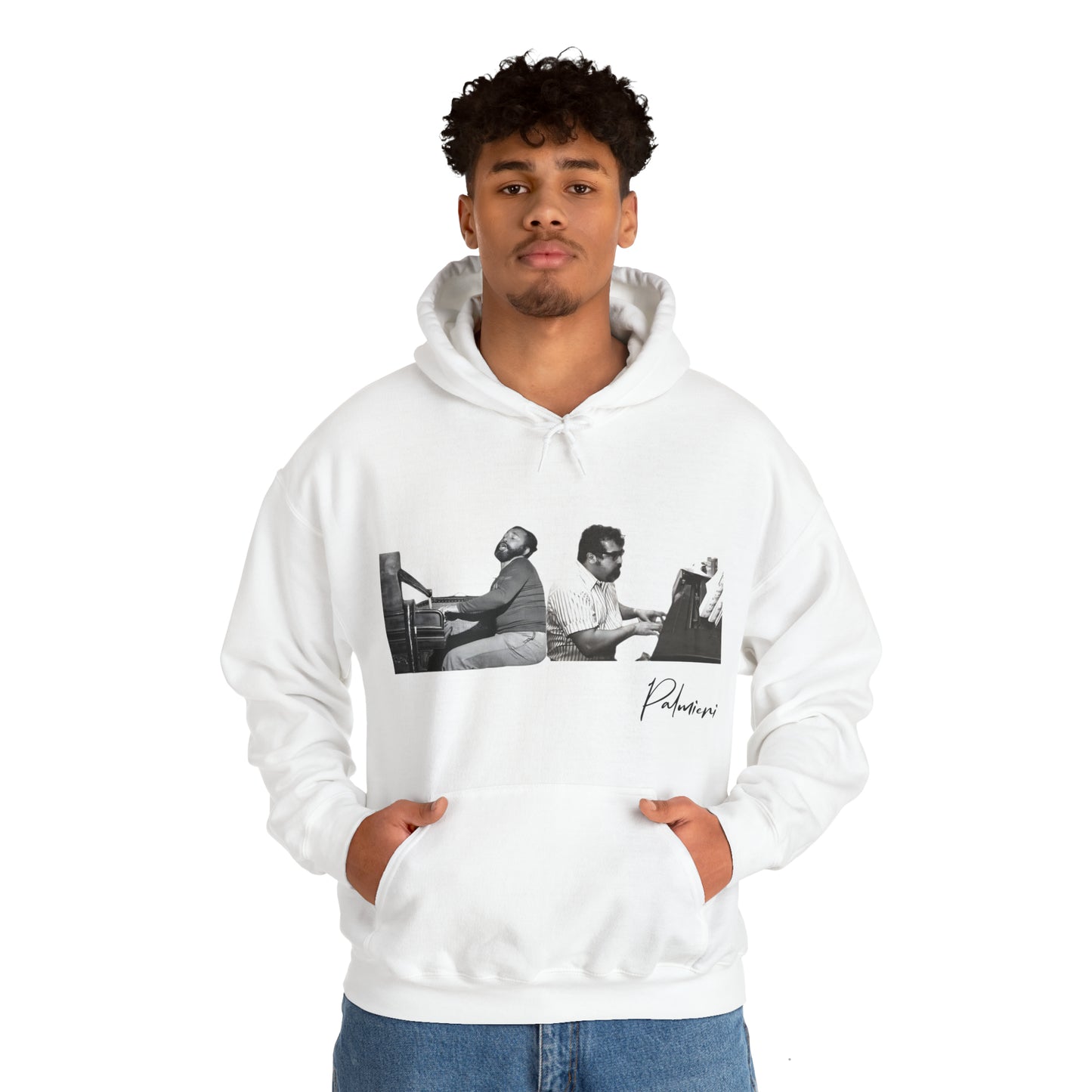 "Eddie & Charlie.... Palmieri" -  Hooded Sweatshirt