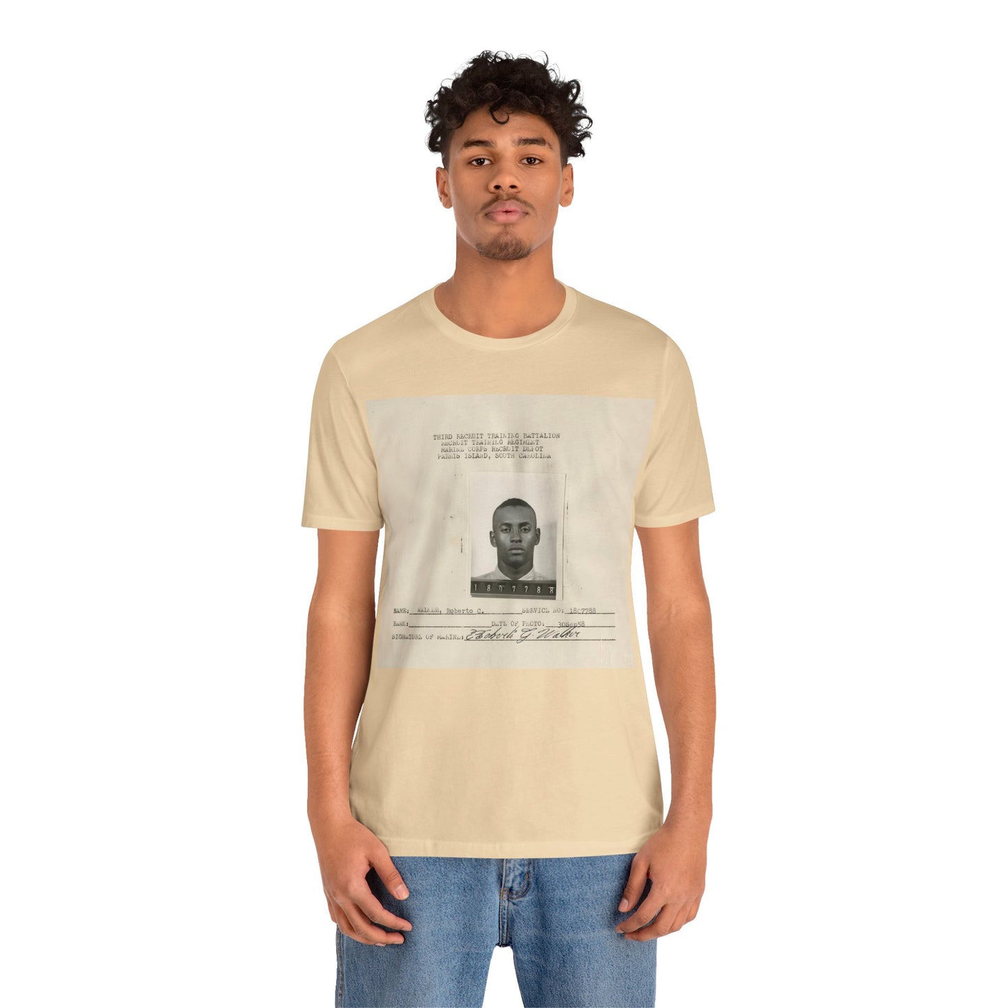 "Infantryman  Clemente: -  Short Sleeve Tee