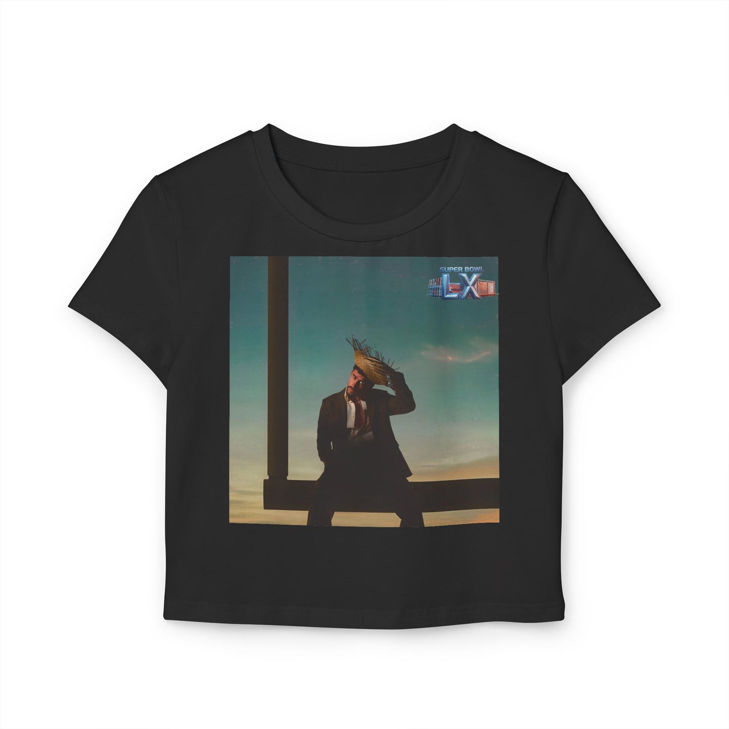 Goalpost -  Cropped Tee